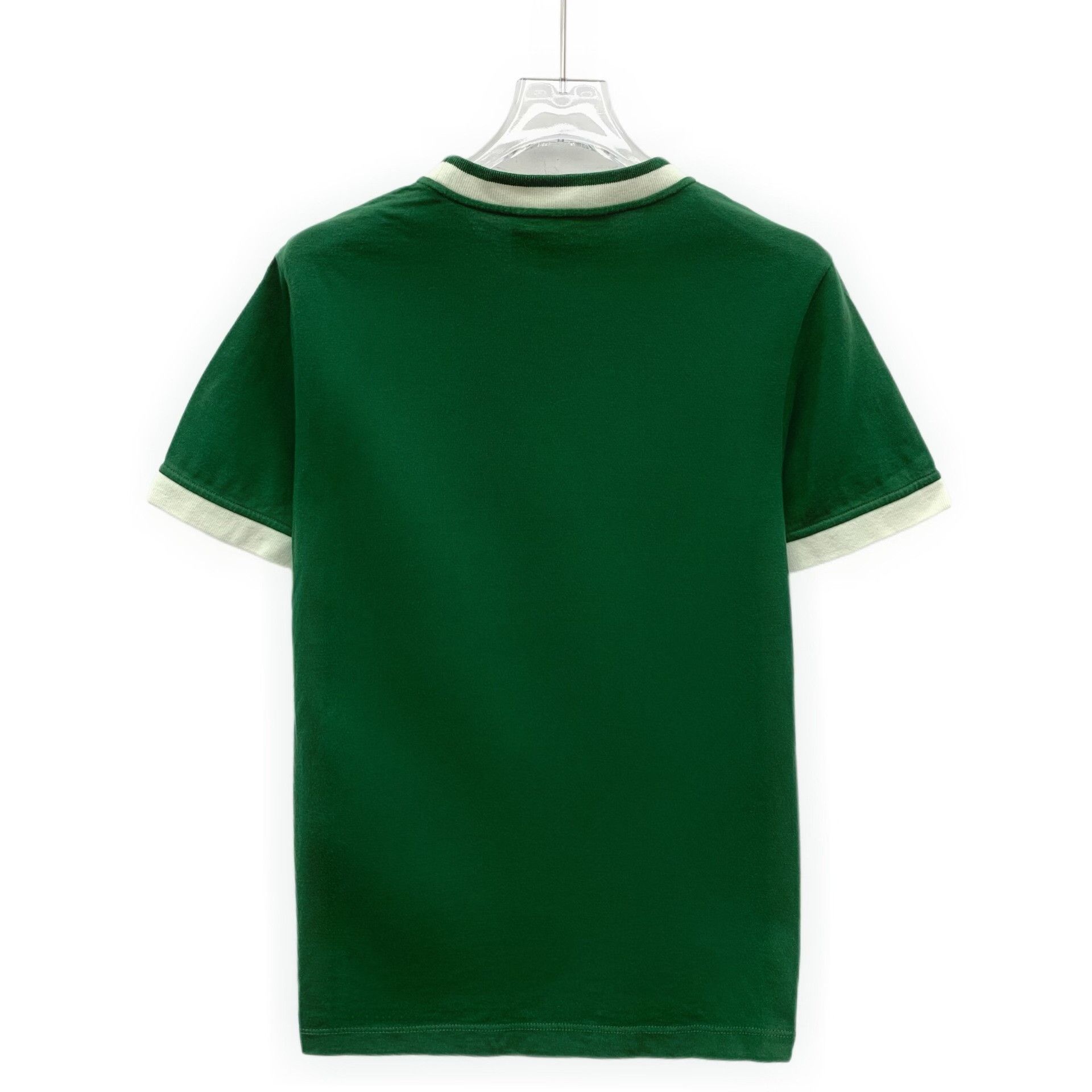 Gucci Gucci Logo Embroidered Ringer T-Shirt M Size US M / EU 48-50 / 2 - 2 Thumbnail