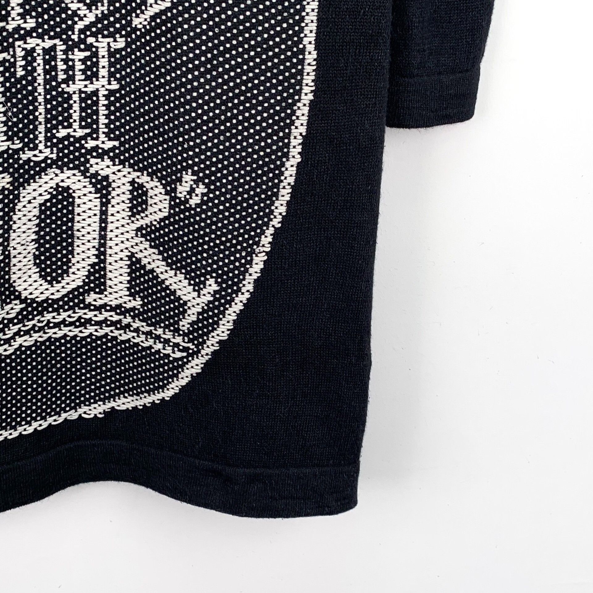 Dior Dior Silk Blend Shock The World Knit Tee L Size US L / EU 52-54 / 3 - 5 Thumbnail