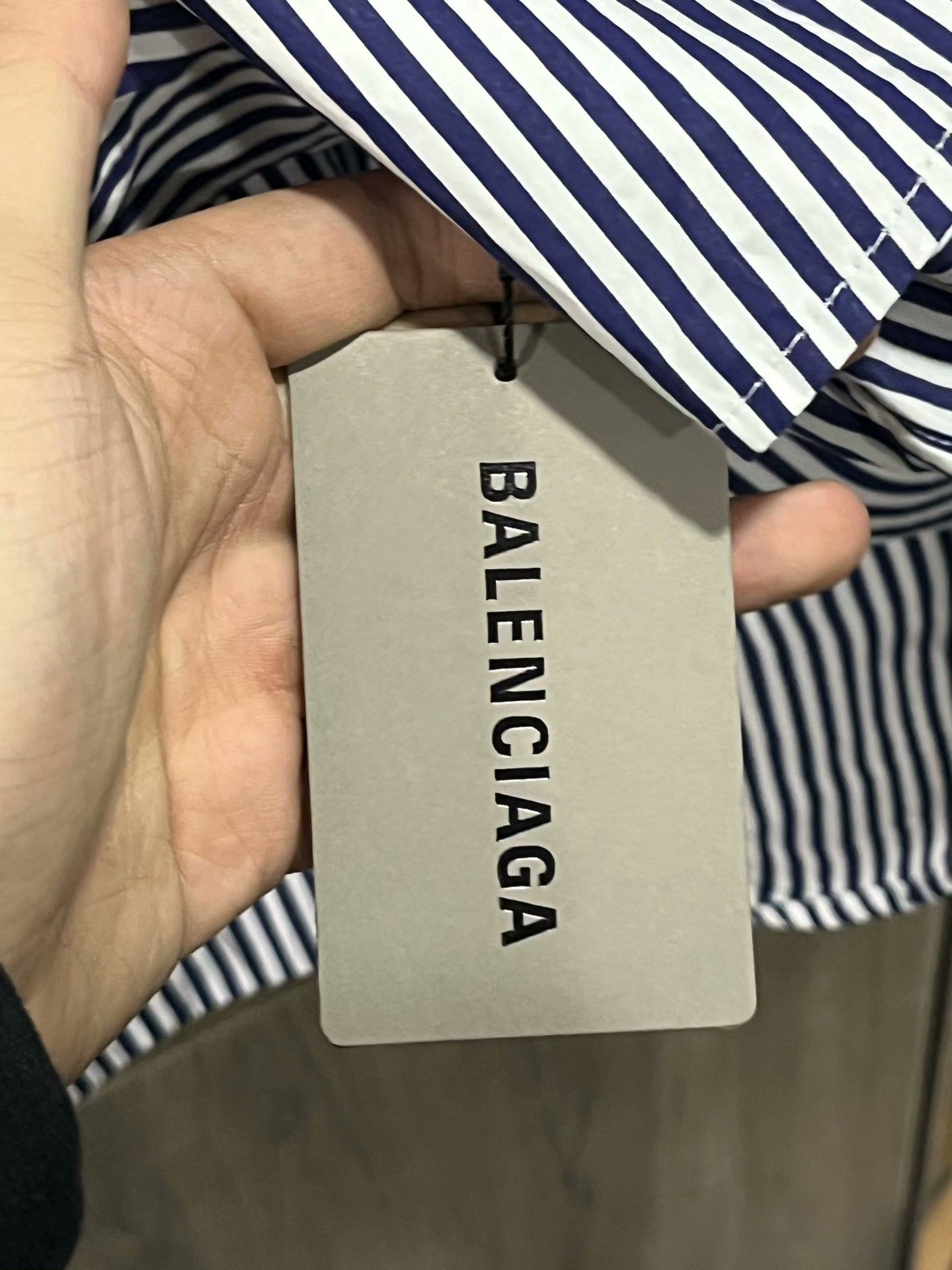 Balenciaga Balenciaga Striped Button Up Shirt US XXS Size US XXS / EU 40 - 8 Thumbnail