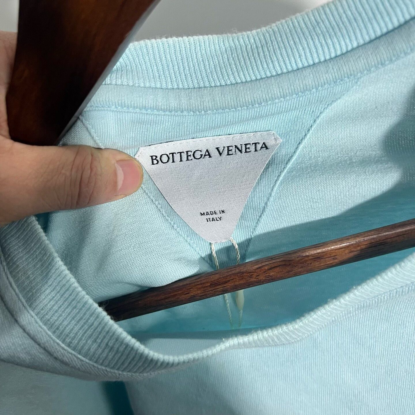 Bottega Veneta Bottega Veneta Blue T-Shirt l Men Size US L / EU 52-54 / 3 - 3 Thumbnail
