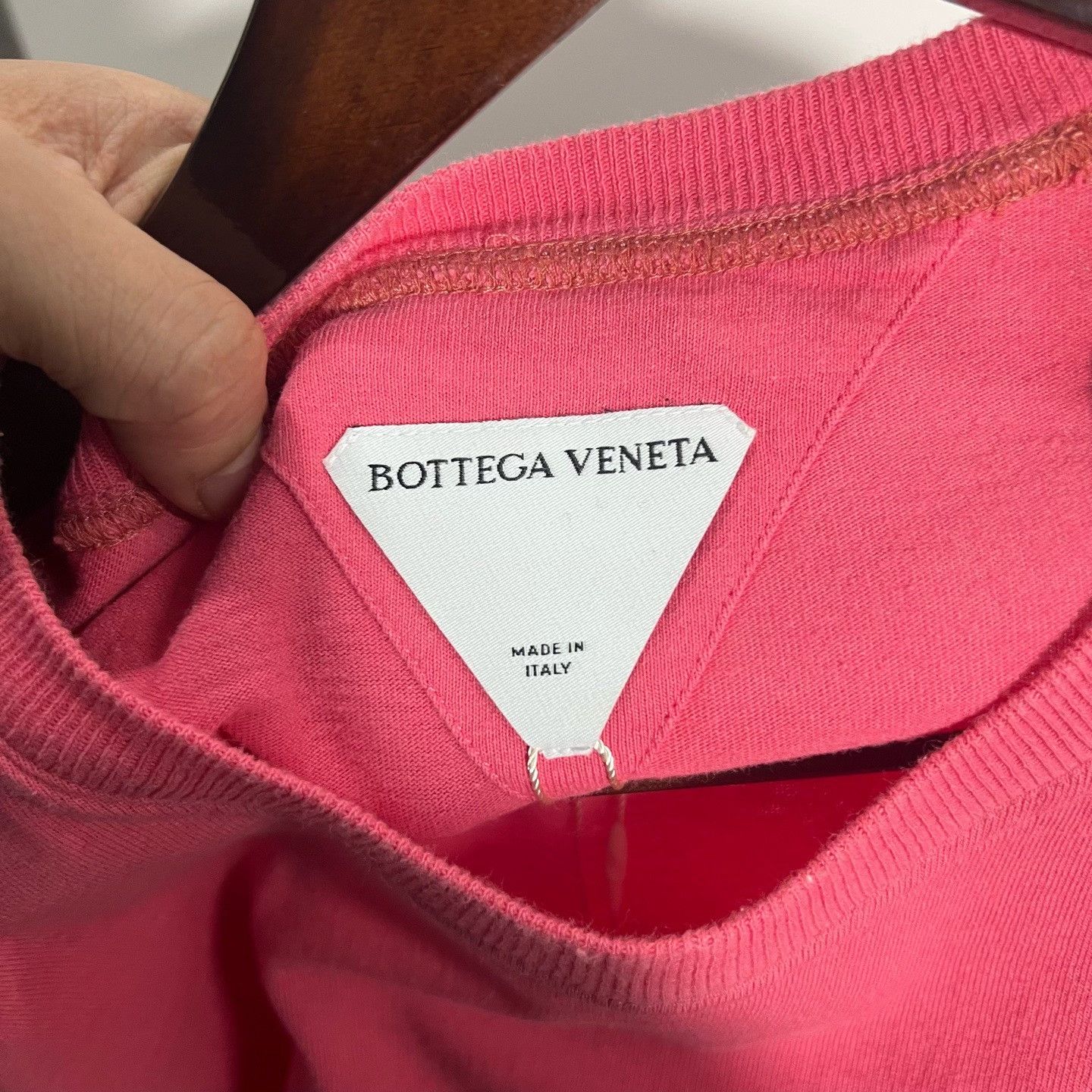Bottega Veneta Bottega Veneta Pink T-Shirt xl Men Size US XL / EU 56 / 4 - 3 Thumbnail
