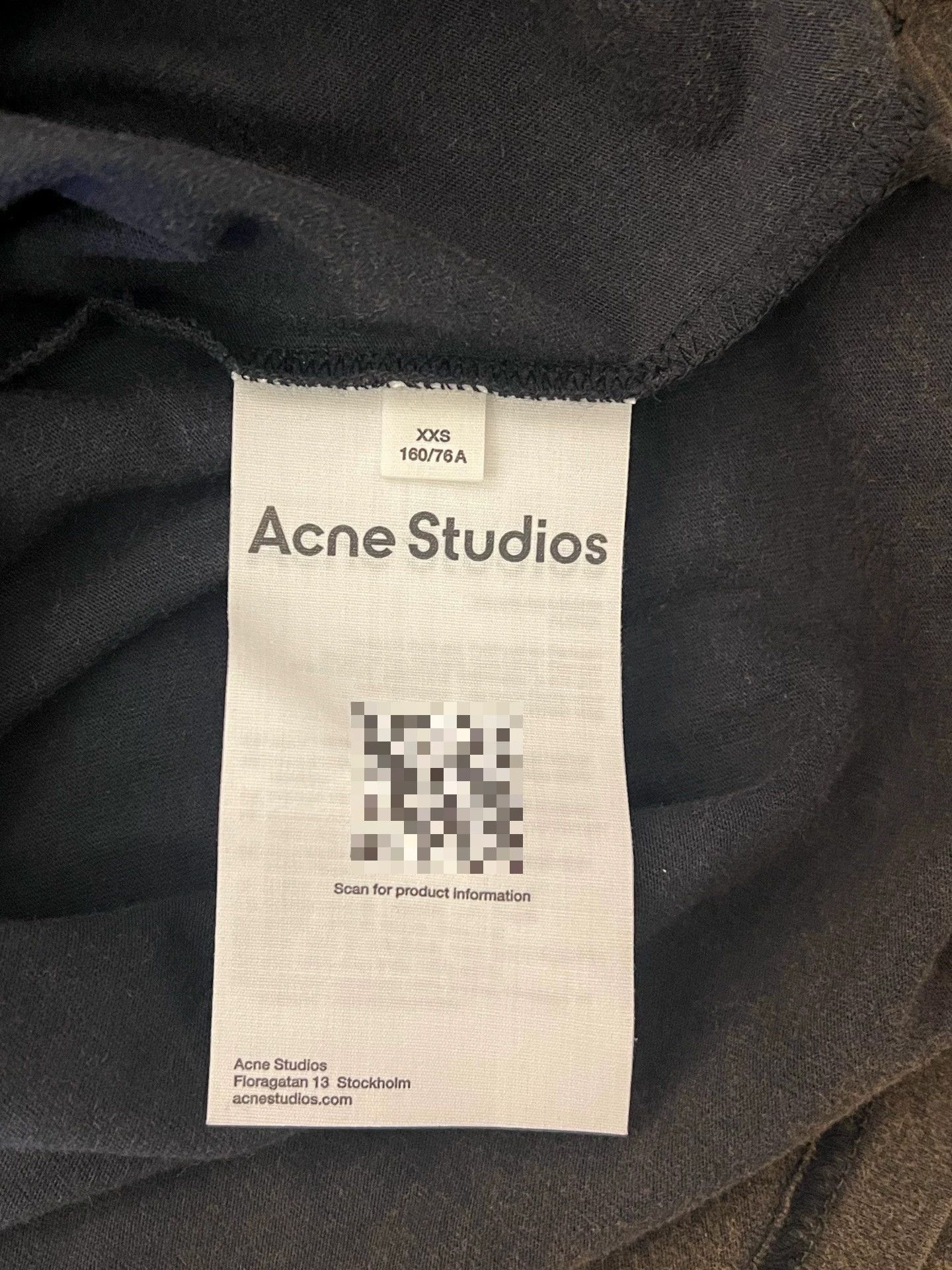Acne Studios Acne Studios Graphic Long Sleeve T-Shirt XXS Size US XXS / EU 40 - 4 Thumbnail