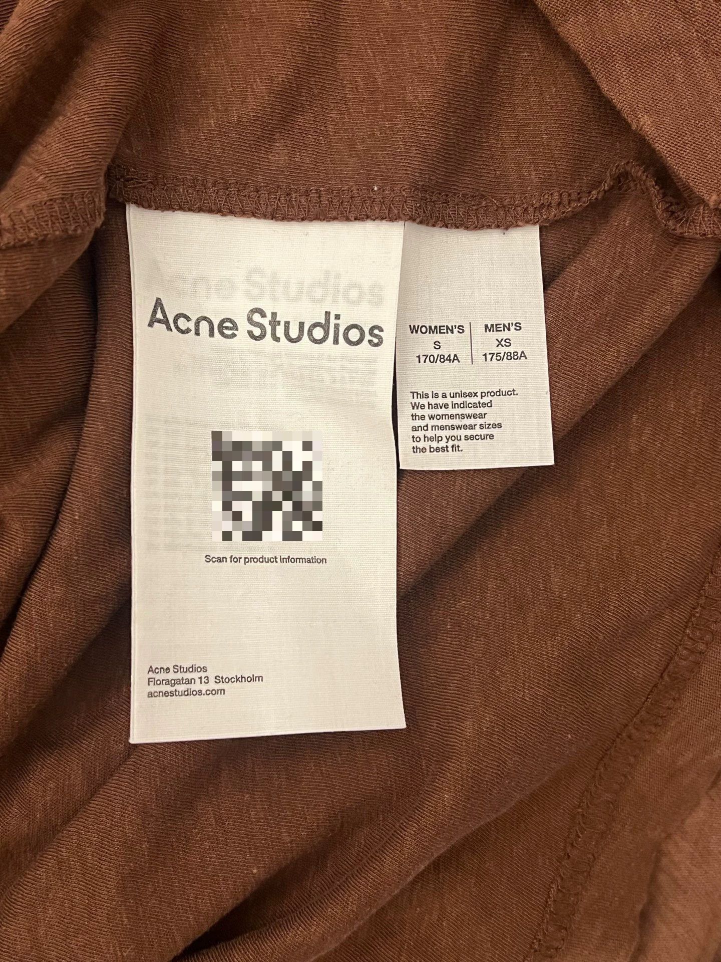 Acne Studios Acne Studios Stockholm 1996 Long Sleeve T-Shirt XS Size US XS / EU 42 / 0 - 4 Thumbnail