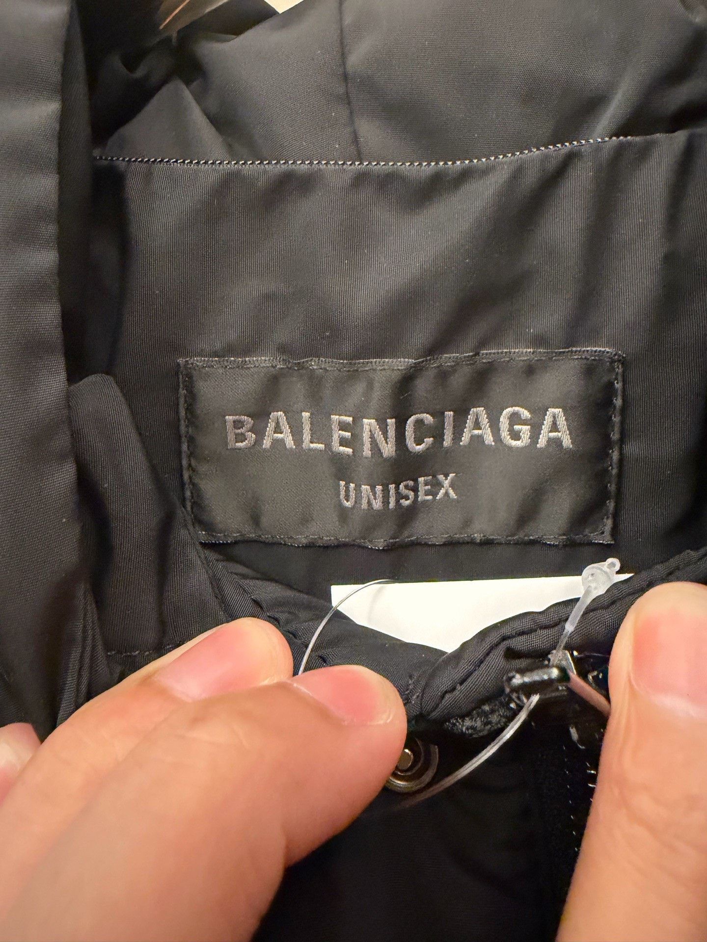 Balenciaga Balenciaga Black Padded Hooded Shirt Jacket Size 1 Size US S / EU 44-46 / 1 - 3 Thumbnail