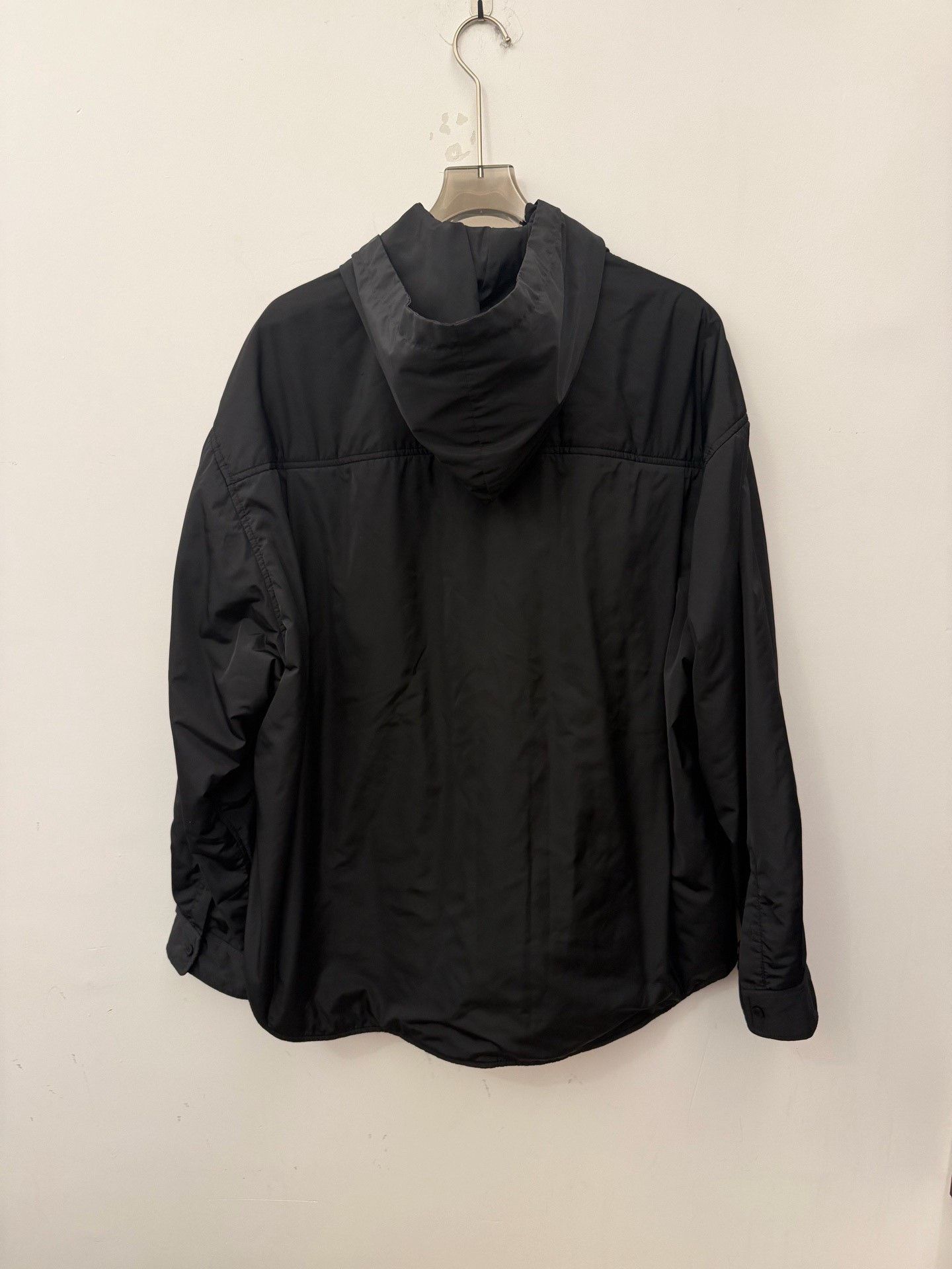 Balenciaga Balenciaga Black Padded Hooded Shirt Jacket Size 1 Size US S / EU 44-46 / 1 - 4 Thumbnail