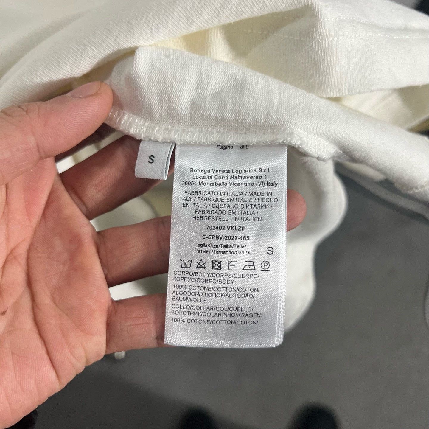Bottega Veneta Bottega Veneta White T-Shirt s Men Size US S / EU 44-46 / 1 - 4 Thumbnail