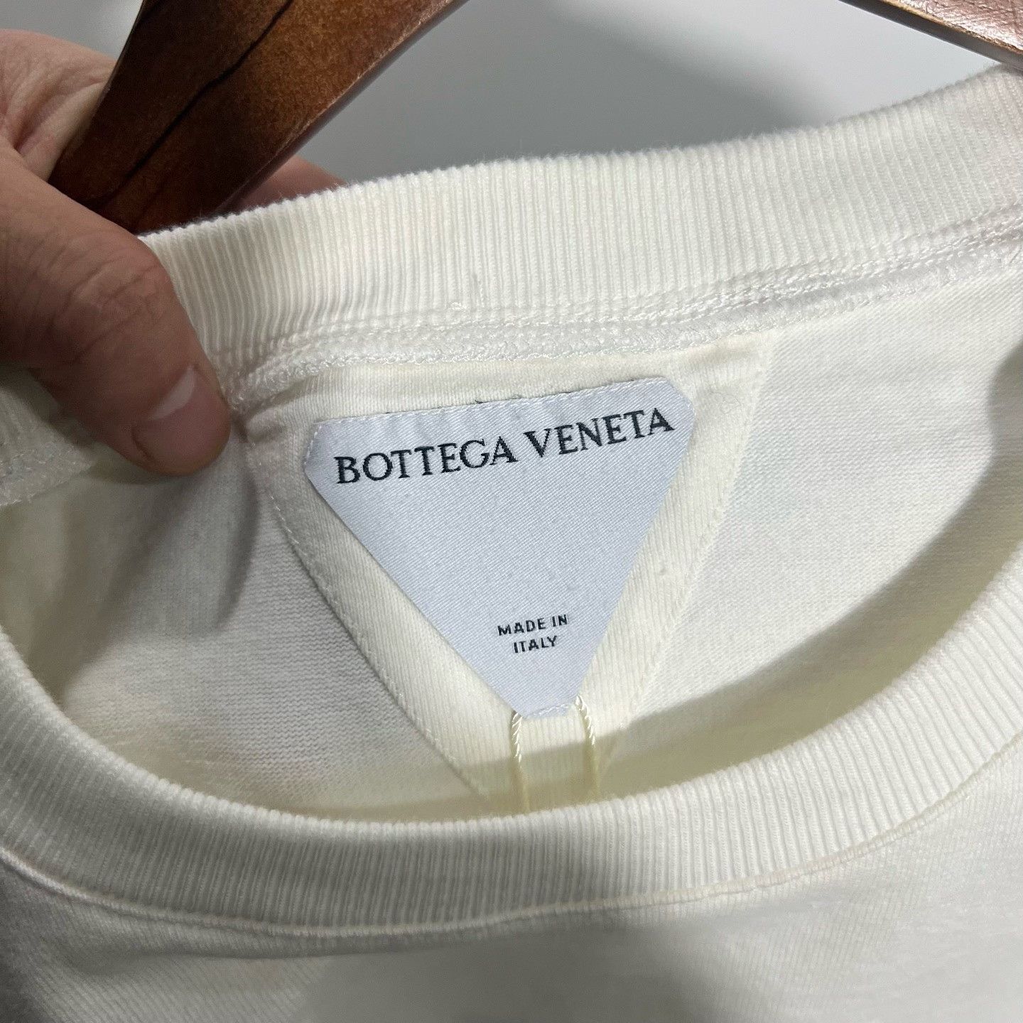 Bottega Veneta Bottega Veneta White T-Shirt s Men Size US S / EU 44-46 / 1 - 3 Thumbnail