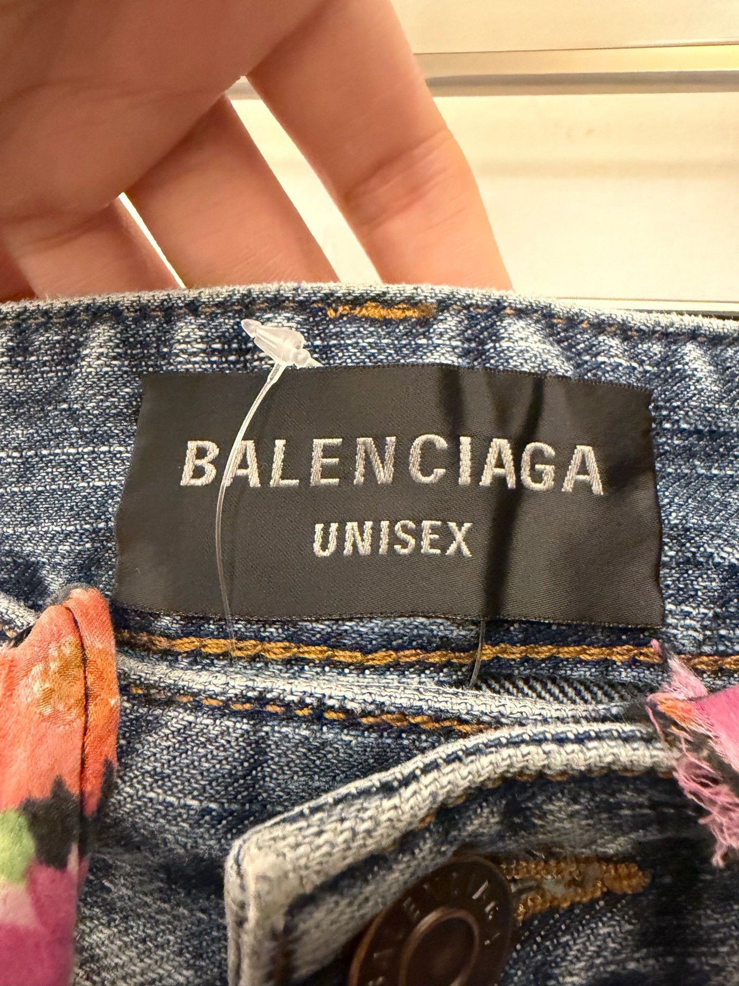 Balenciaga Balenciaga Dragon Totem Drawstring Denim S Size US 30 / EU 46 - 2 Thumbnail