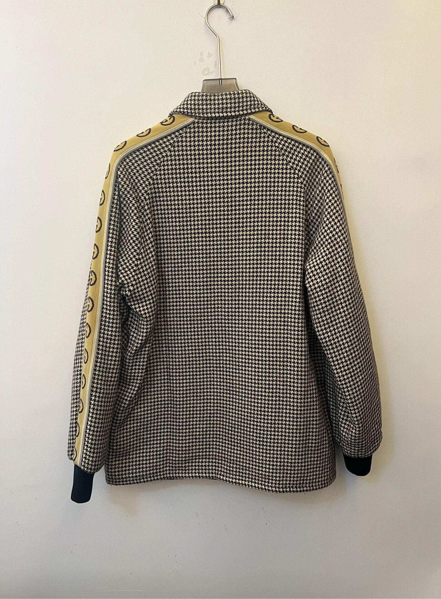 Gucci Gucci Houndstooth GG Side Stripe Jacket Size 50 Size US M / EU 48-50 / 2 - 2 Thumbnail