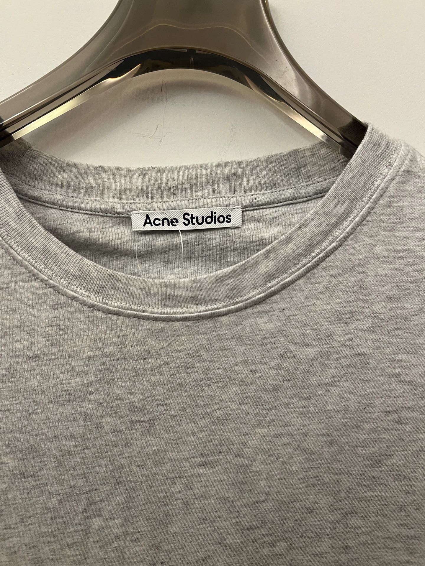 Acne Studios Acne Studios Gray Back Patch T-Shirt S Size S / US 4 / IT 40 - 2 Thumbnail