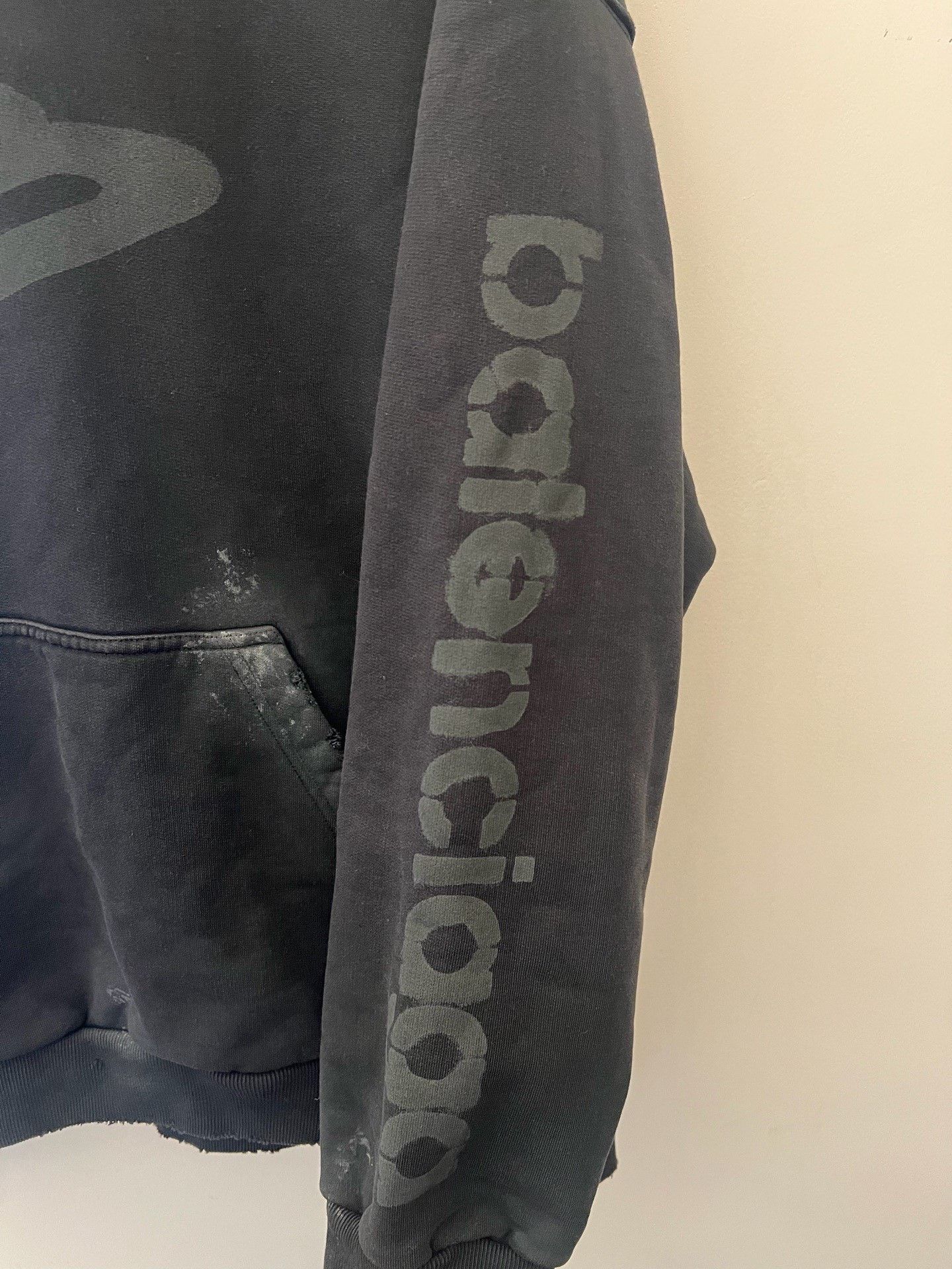 Balenciaga Balenciaga 3B Stencil Hoodie Size M Size US M / EU 48-50 / 2 - 2 Thumbnail