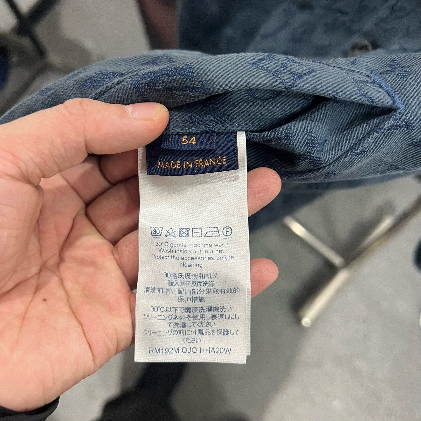 Louis Vuitton Louis Vuitton Denim Blue Light Jacket m Men Size US M / EU 48-50 / 2 - 4 Thumbnail