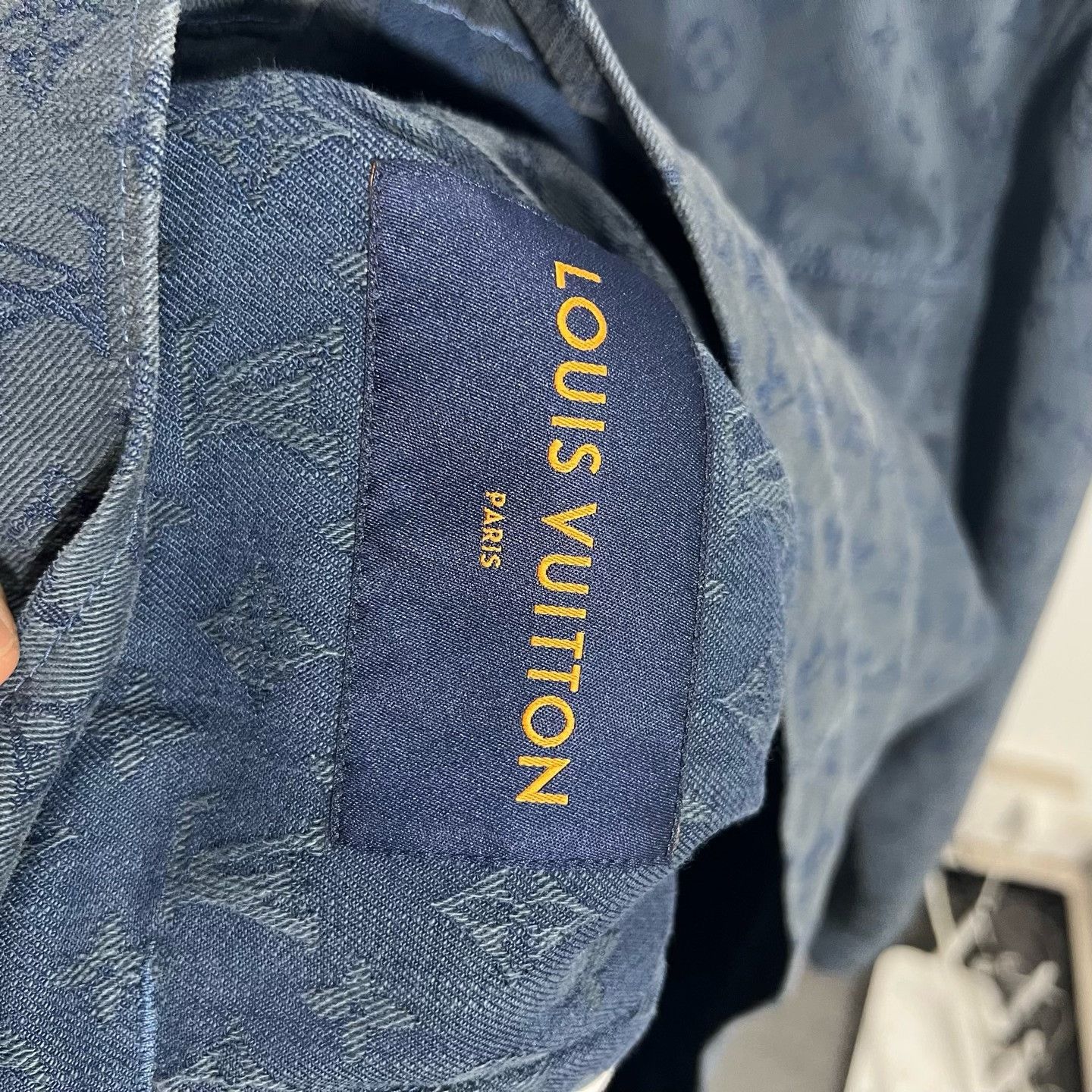 Louis Vuitton Louis Vuitton Denim Blue Light Jacket m Men Size US M / EU 48-50 / 2 - 3 Thumbnail