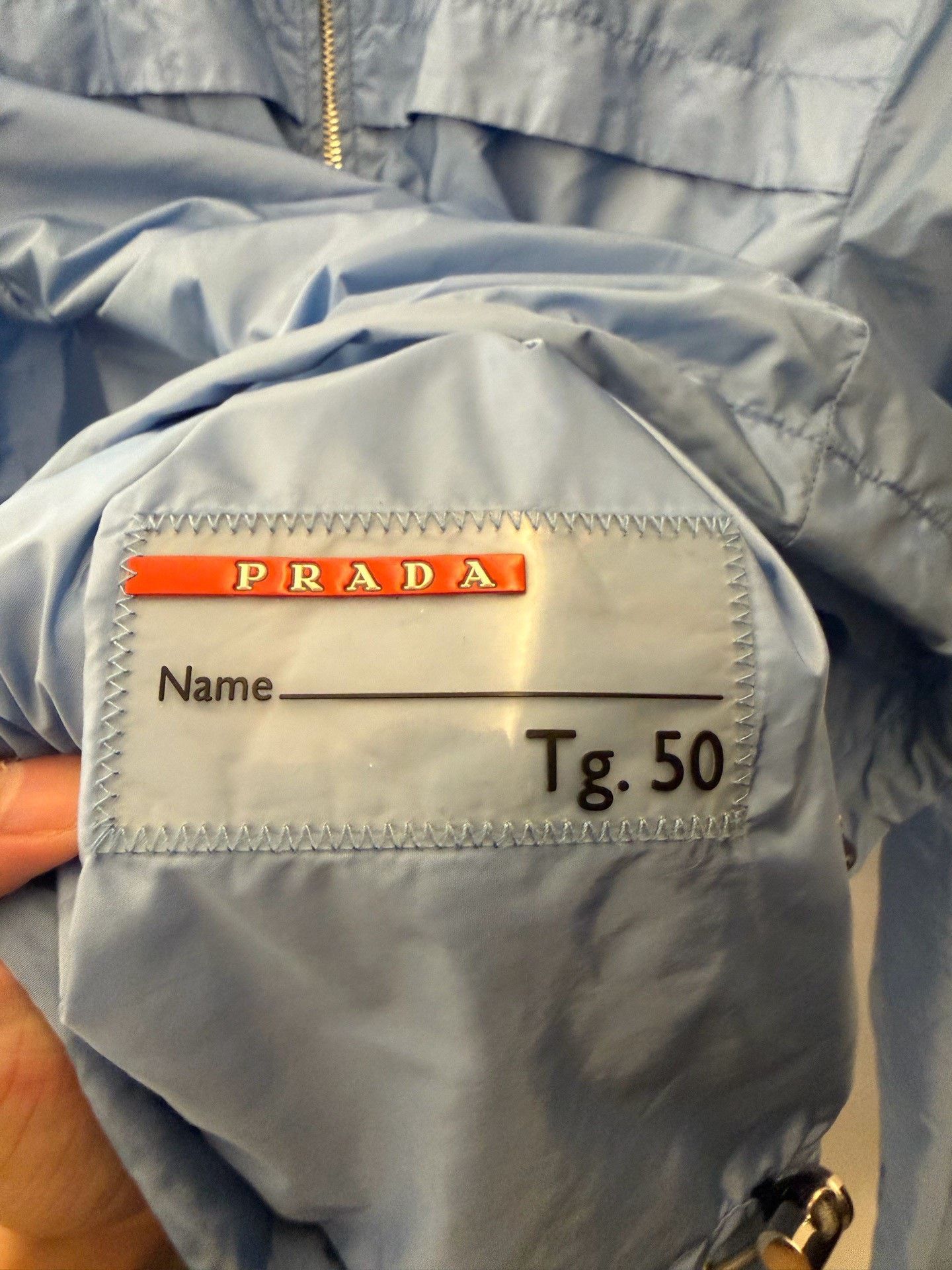 Prada Prada Triangle Logo Hooded Windbreaker 50 Size US M / EU 48-50 / 2 - 5 Thumbnail
