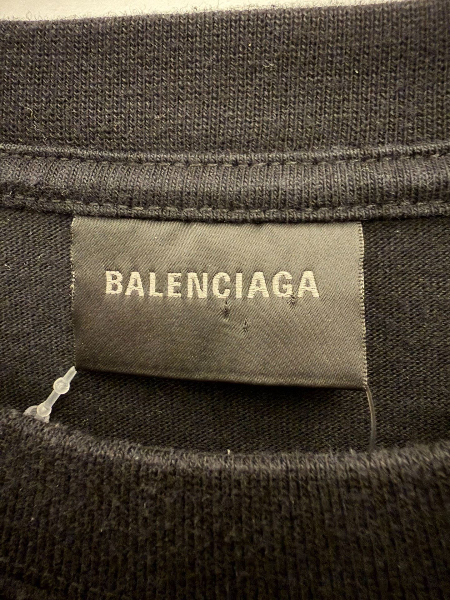 Balenciaga Balenciaga Wavy Logo T-Shirt Size S Size US S / EU 44-46 / 1 - 2 Thumbnail