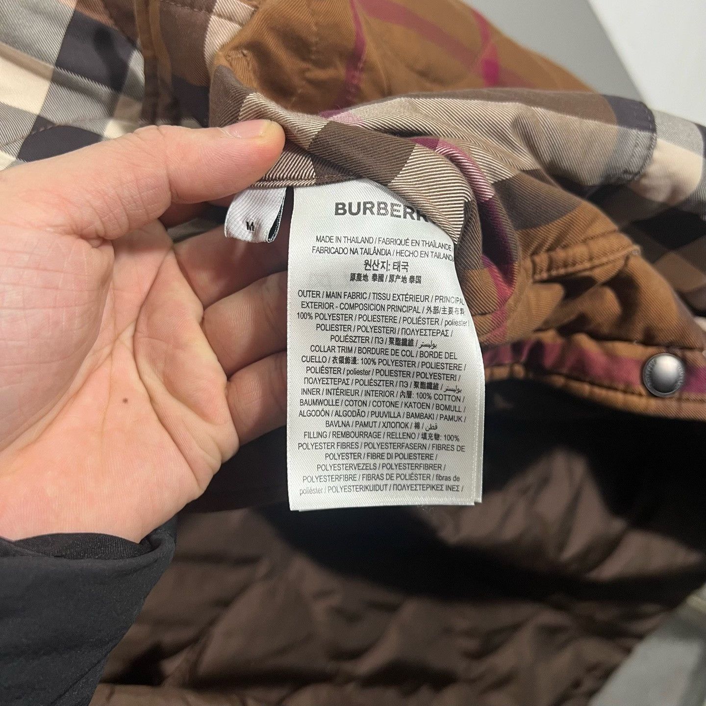 Burberry Burberry Plaid Cotton Heavy Coat m Men Size US M / EU 48-50 / 2 - 4 Thumbnail