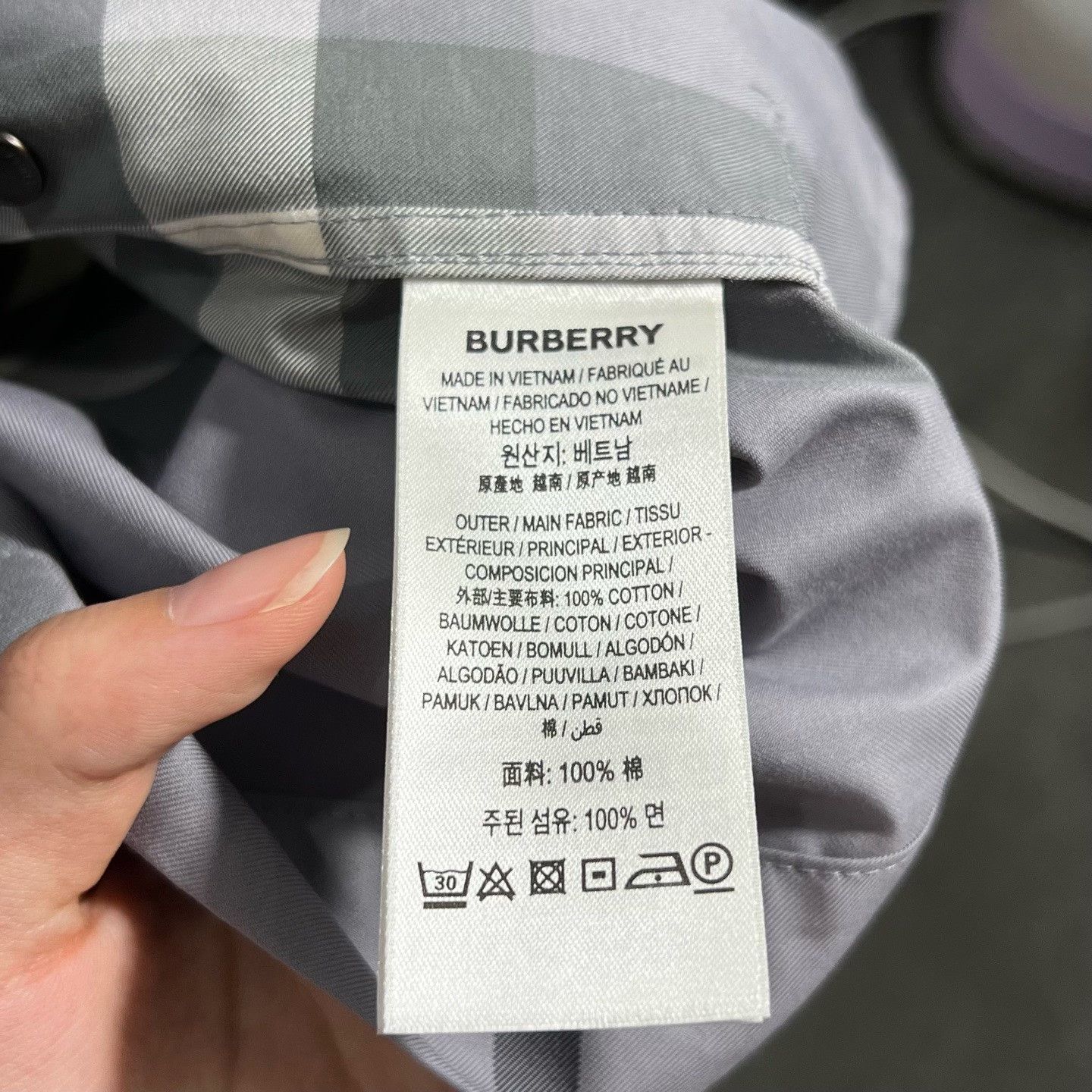 Burberry Burberry Plaid Light Jacket xl Men Size US XL / EU 56 / 4 - 4 Thumbnail