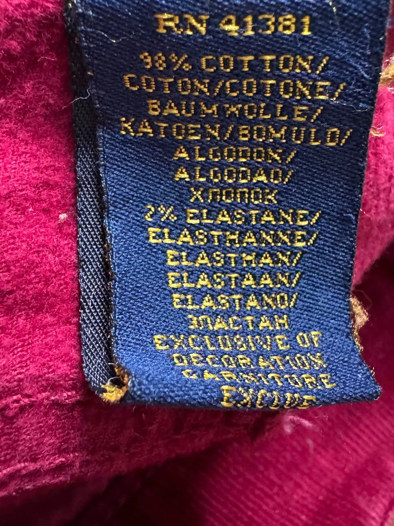 Ralph Lauren Ralph Lauren Pants Size 25" / US 0 / IT 36 - 3 Thumbnail