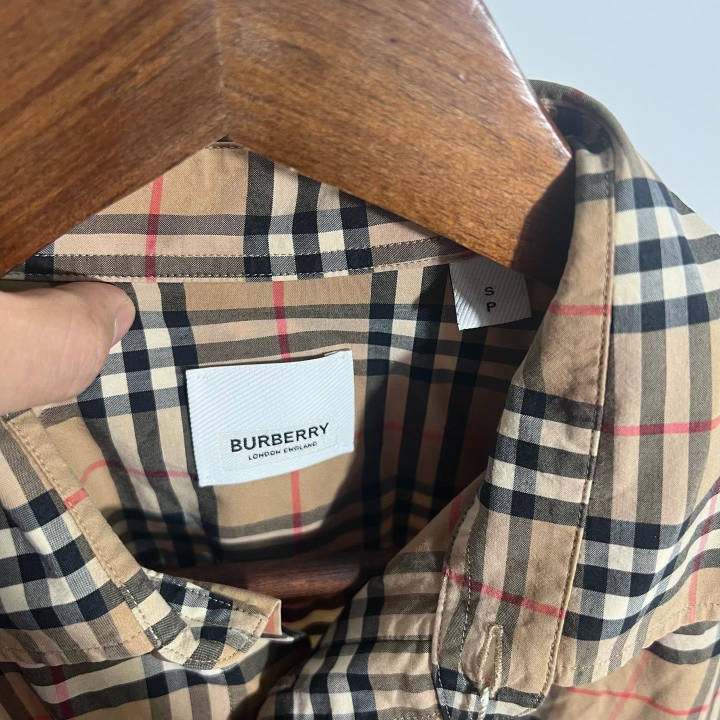 Burberry Burberry Plaid Shirt s Men Size US S / EU 44-46 / 1 - 3 Thumbnail