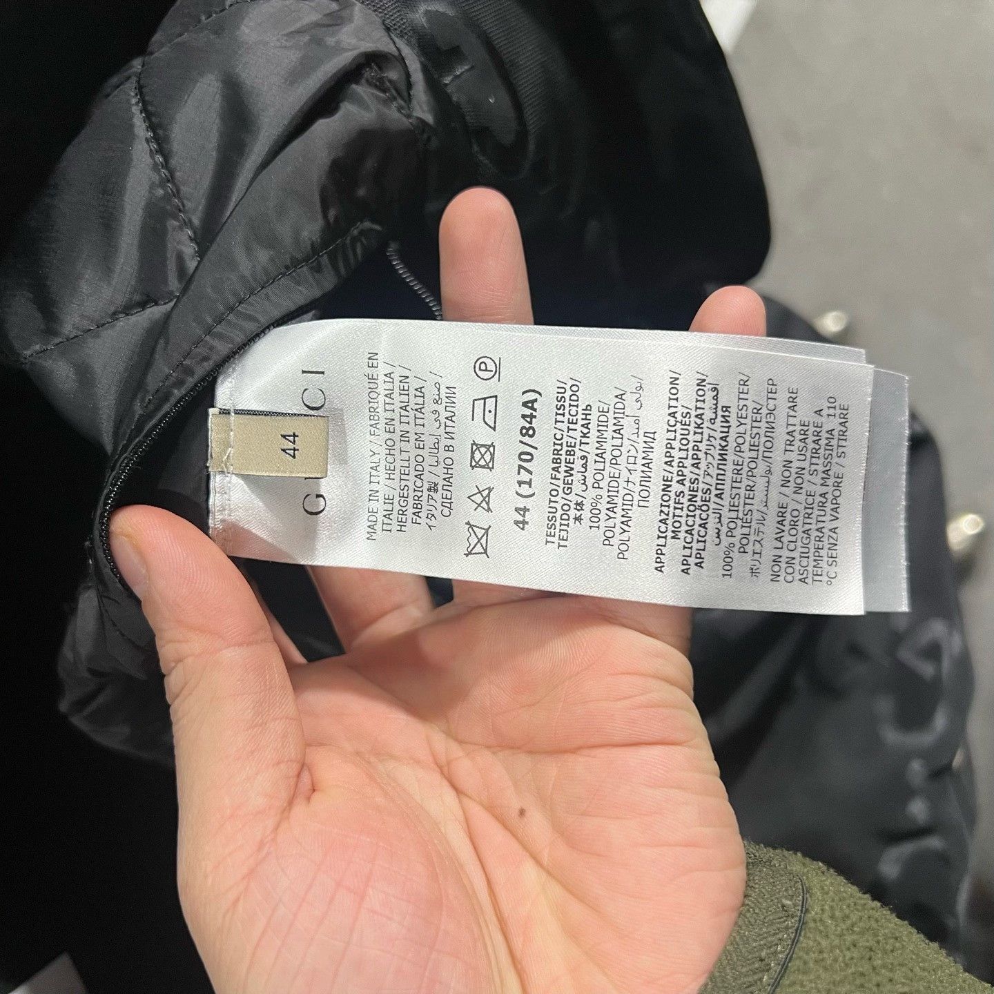 Gucci Gucci Cotton Heavy Coat s Men Size US S / EU 44-46 / 1 - 4 Thumbnail