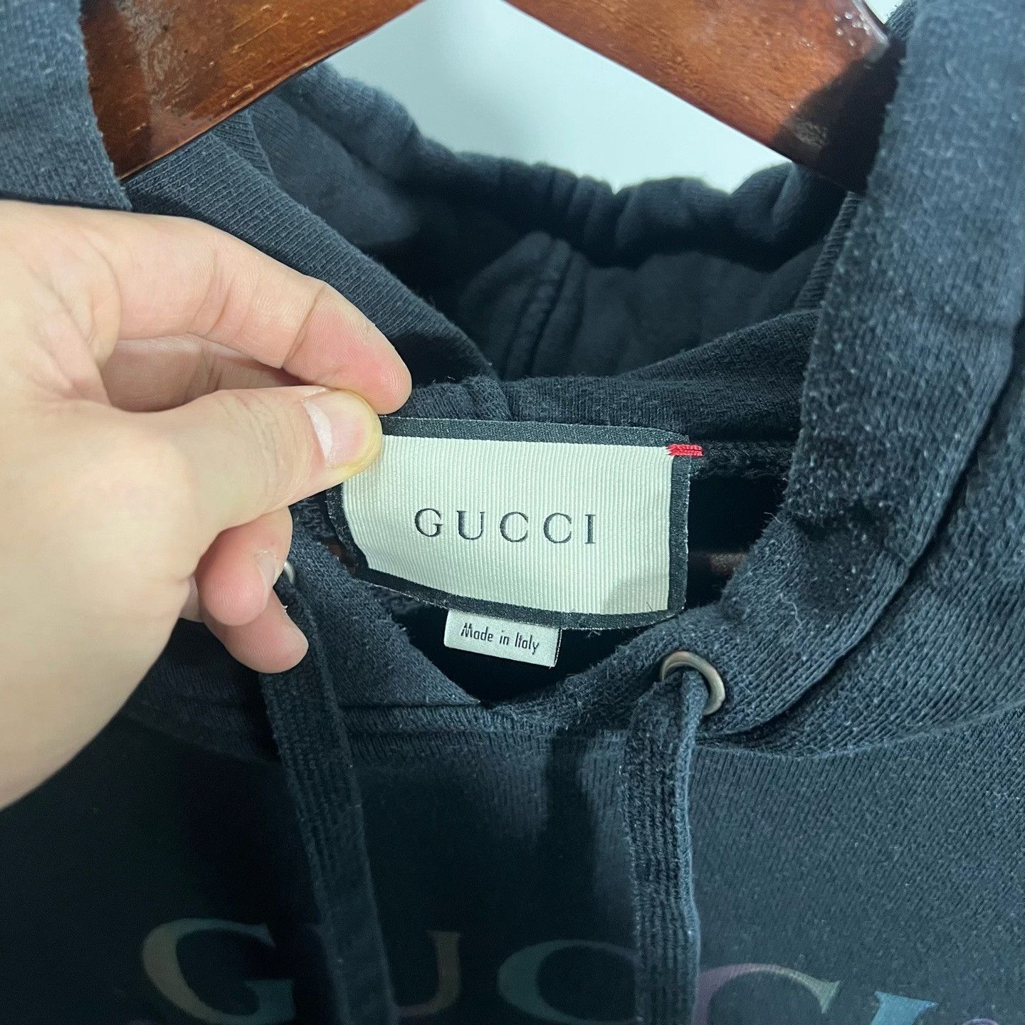 Gucci Gucci Retro Multi Hoodie l Men Size US L / EU 52-54 / 3 - 3 Thumbnail