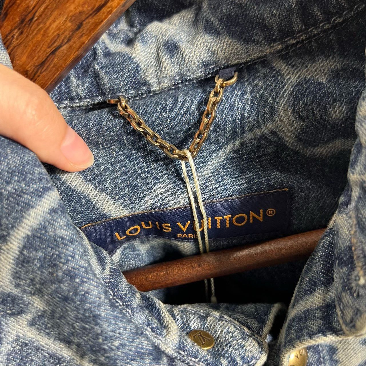 Louis Vuitton Louis Vuitton Denim Light Jacket l Men Size US L / EU 52-54 / 3 - 3 Thumbnail