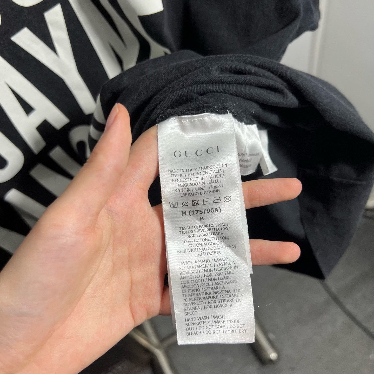 Gucci Gucci Retro T-Shirt m Men Size US M / EU 48-50 / 2 - 4 Thumbnail