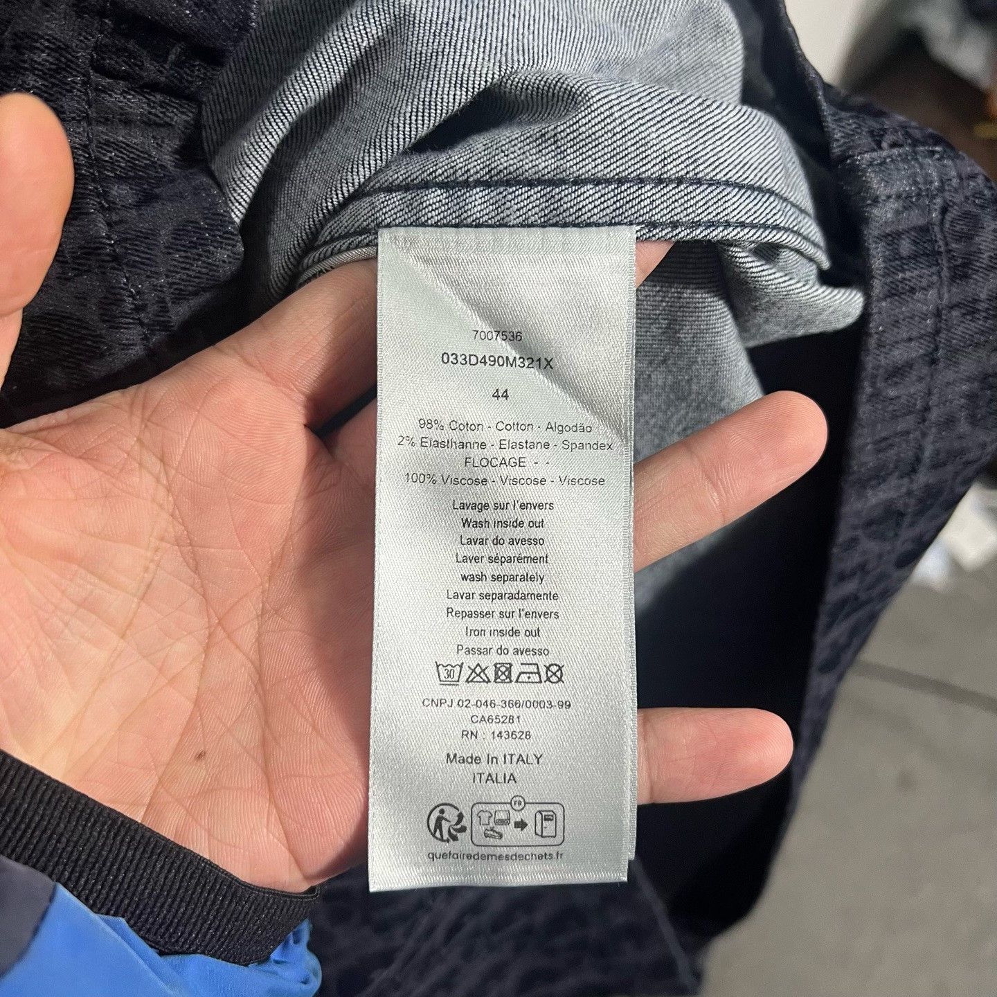 Dior Dior Denim Jacket S Women Size S / US 4 / IT 40 - 4 Thumbnail