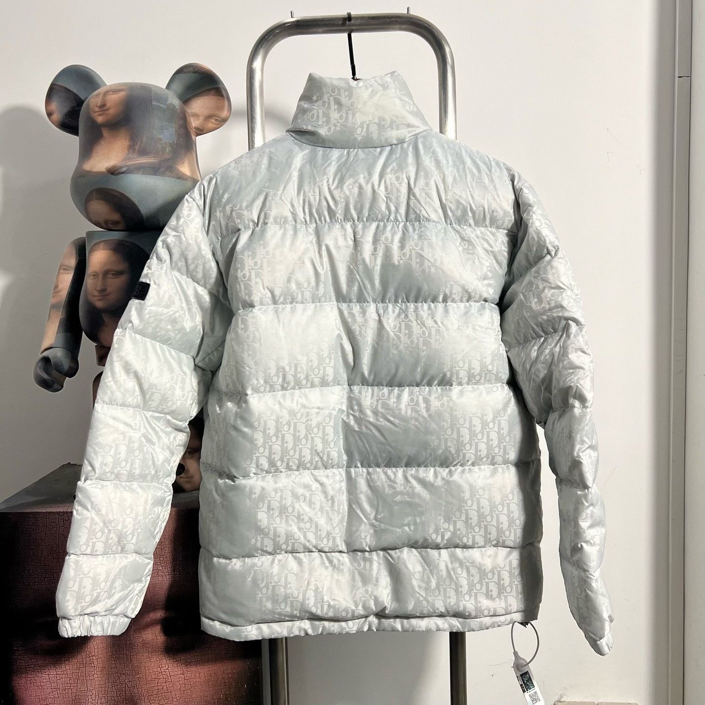 Dior Dior Down Silver Heavy Coat s Men Size US S / EU 44-46 / 1 - 2 Thumbnail