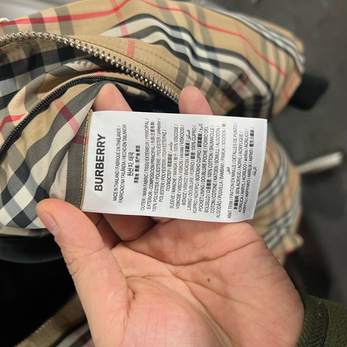 Burberry Burberry Plaid Light Jacket s Men Size US S / EU 44-46 / 1 - 4 Thumbnail