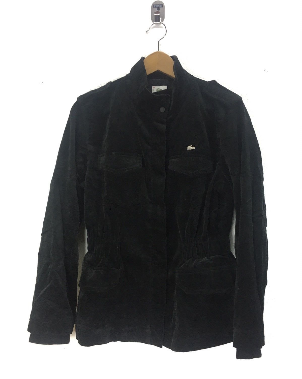 Lacoste Rare Lacoste Velvet Jacket Size S / US 4 / IT 40 - 5 Thumbnail