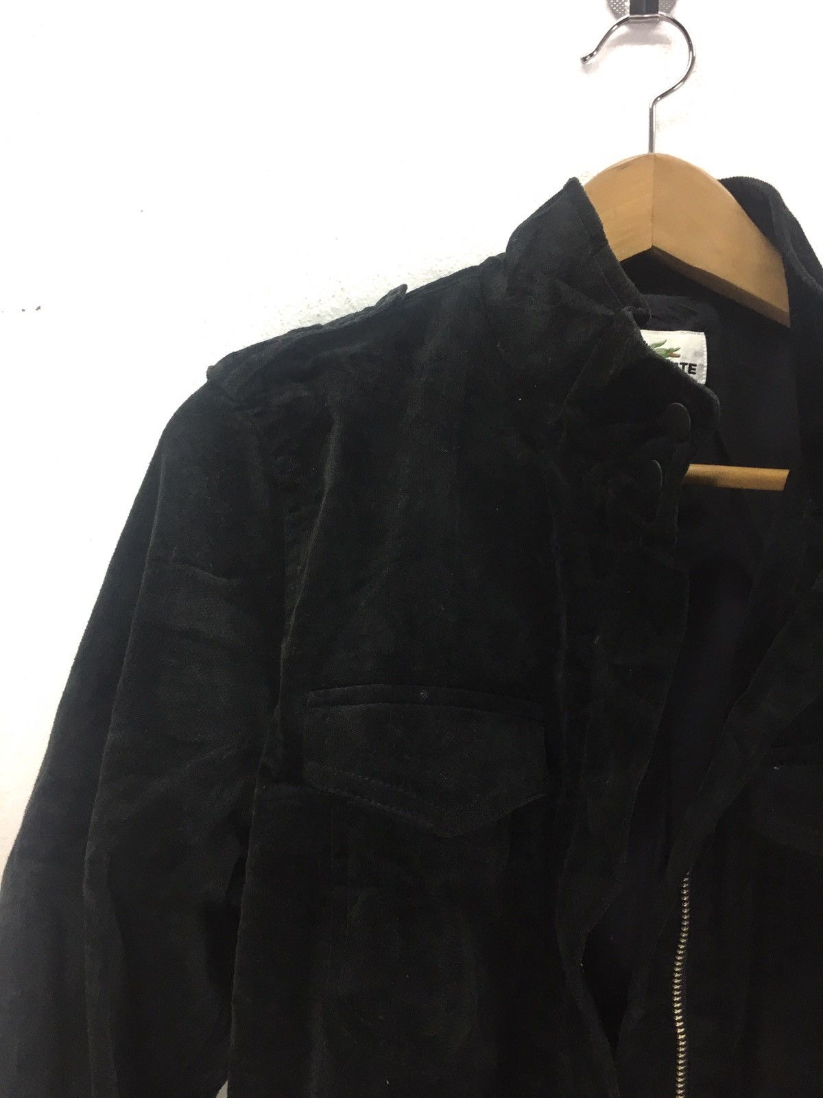 Lacoste Rare Lacoste Velvet Jacket Size S / US 4 / IT 40 - 7 Thumbnail