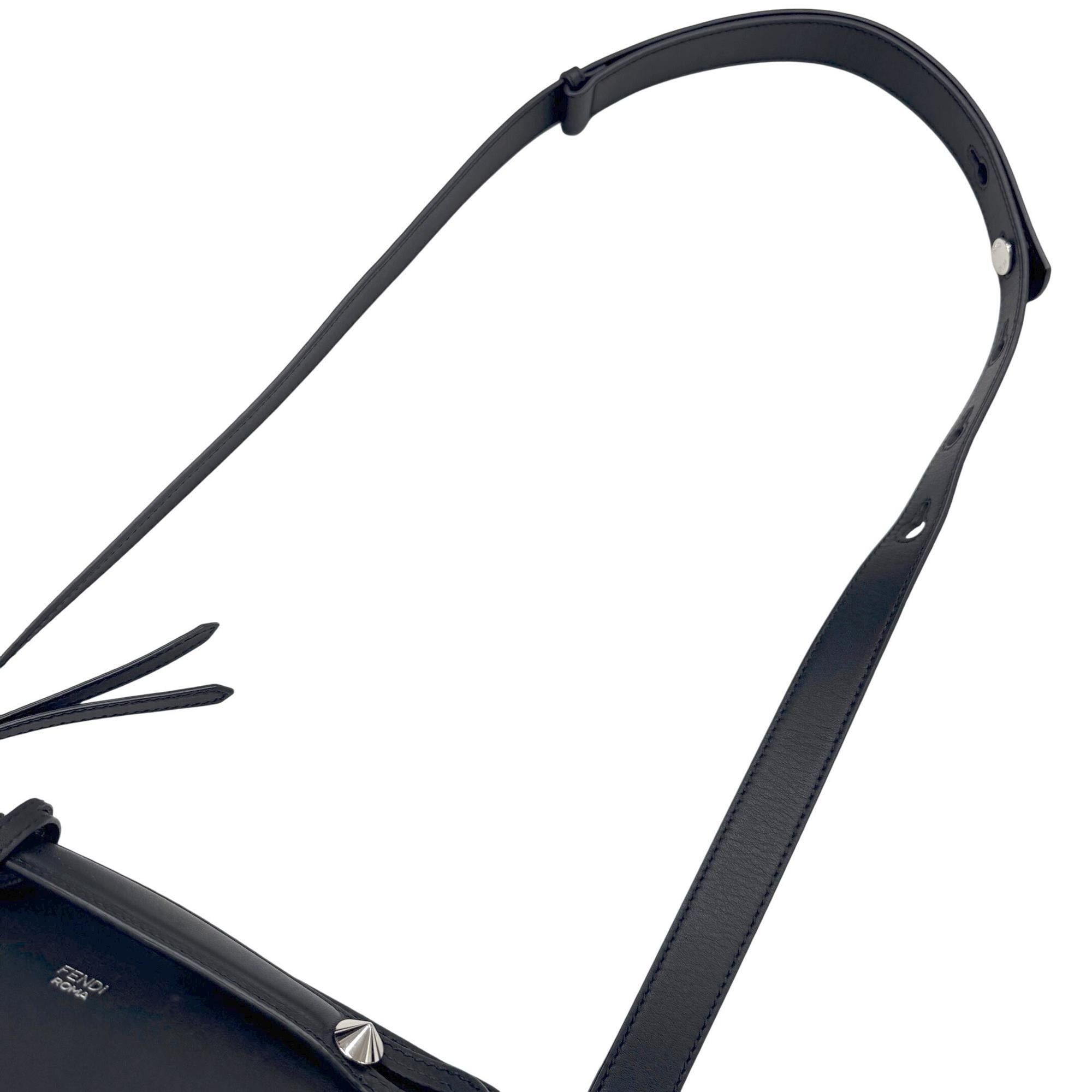 Fendi FENDI By The Way Medium 8BL146 Handbag Shoulder Bag Black Women's Size ONE SIZE - 12 Thumbnail