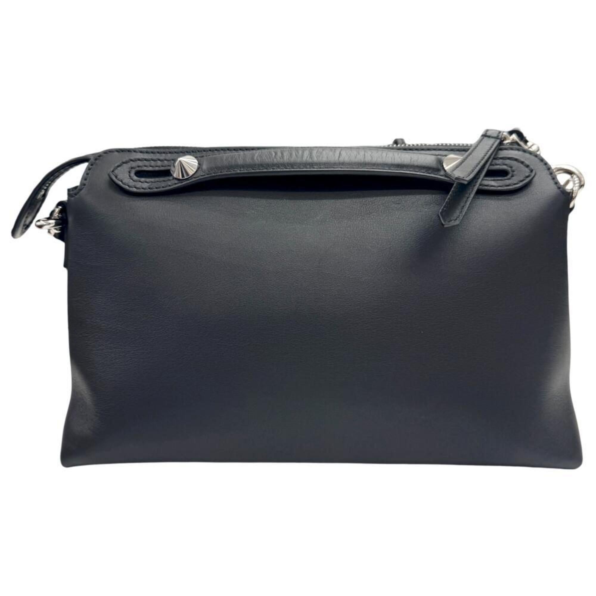 Fendi FENDI By The Way Medium 8BL146 Handbag Shoulder Bag Black Women's Size ONE SIZE - 2 Thumbnail