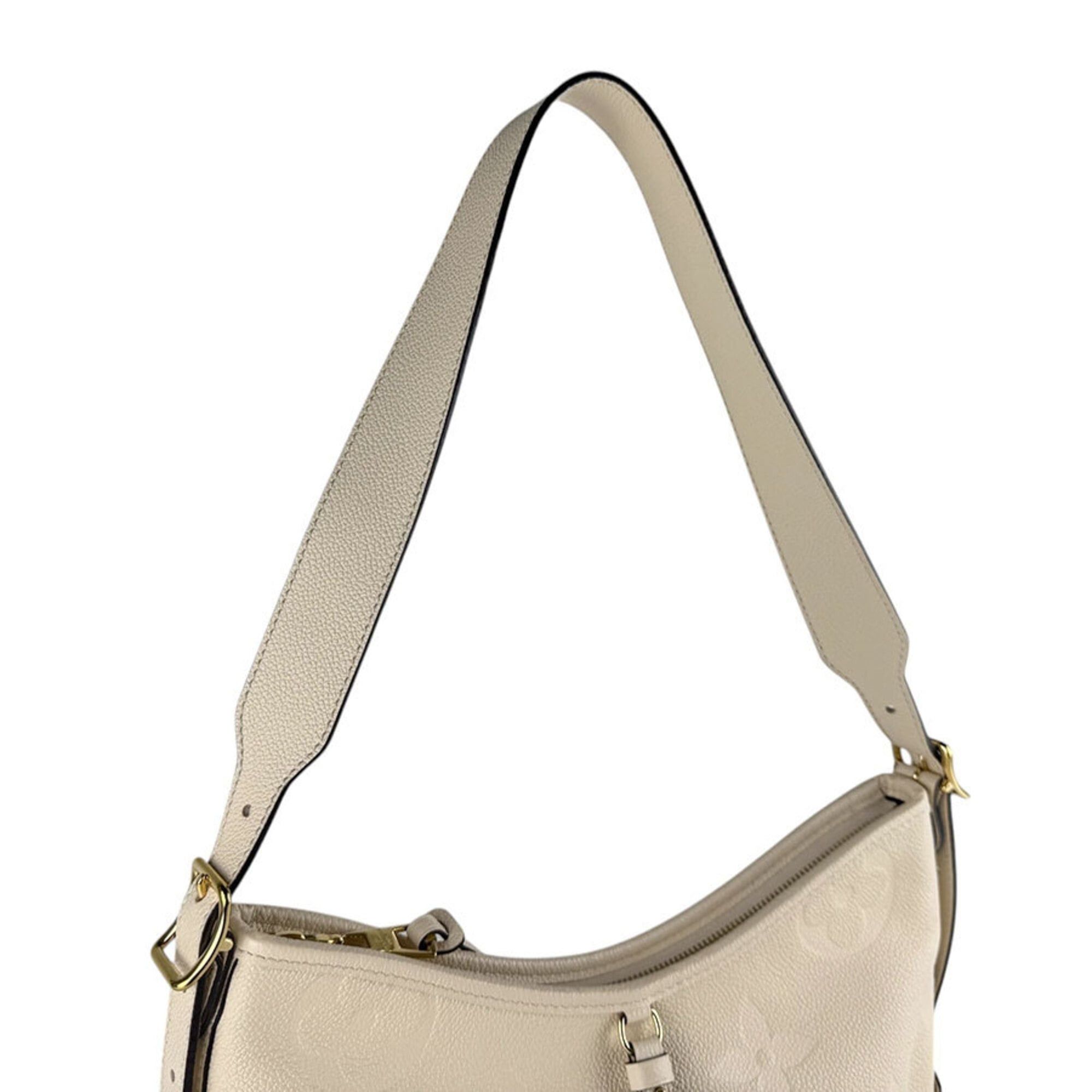 Louis Vuitton Louis Vuitton Shoulder Bag Monogram Empreinte Carryall Zip NM PM Cream Beige Women's M46293 z9312 Size ONE SIZE - 10 Thumbnail