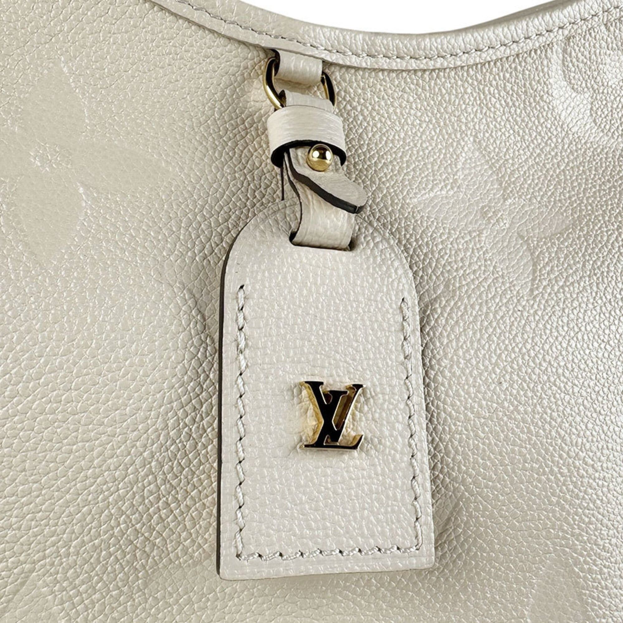 Louis Vuitton Louis Vuitton Shoulder Bag Monogram Empreinte Carryall Zip NM PM Cream Beige Women's M46293 z9312 Size ONE SIZE - 11 Thumbnail