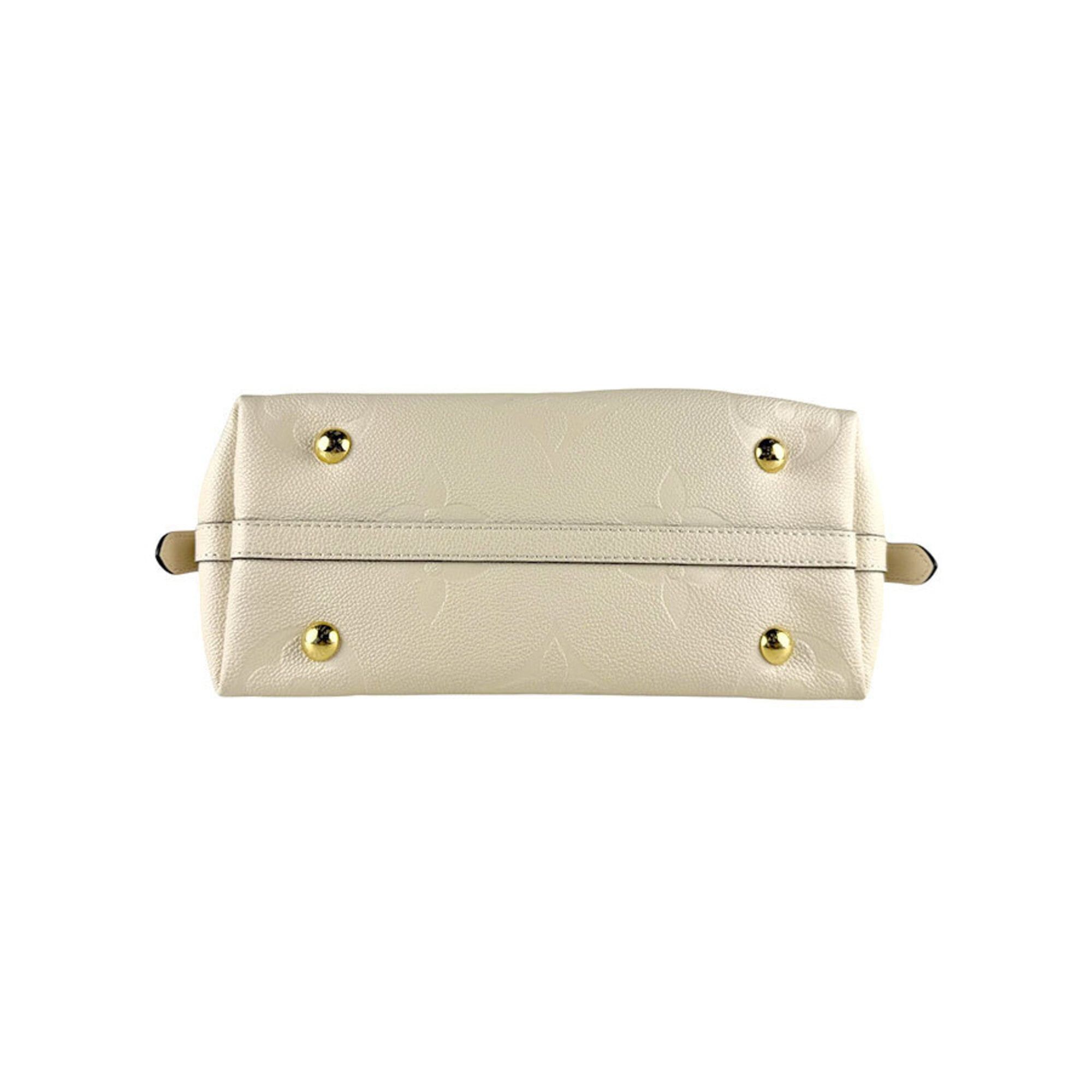 Louis Vuitton Louis Vuitton Shoulder Bag Monogram Empreinte Carryall Zip NM PM Cream Beige Women's M46293 z9312 Size ONE SIZE - 4 Thumbnail