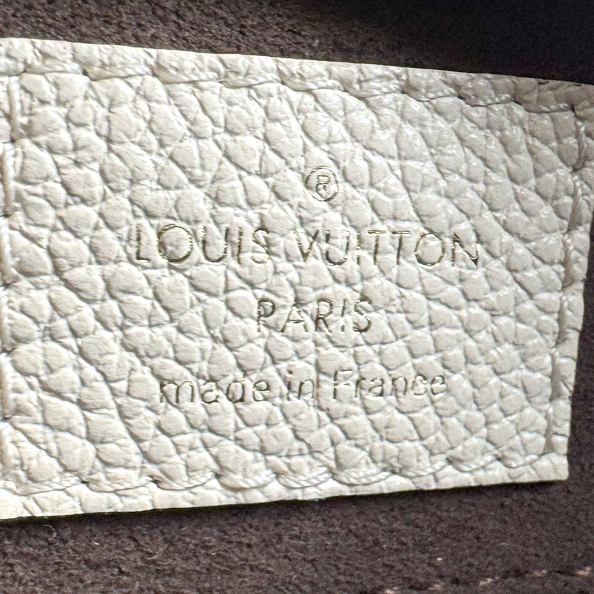 Louis Vuitton Louis Vuitton Shoulder Bag Monogram Empreinte Carryall Zip NM PM Cream Beige Women's M46293 z9312 Size ONE SIZE - 12 Thumbnail