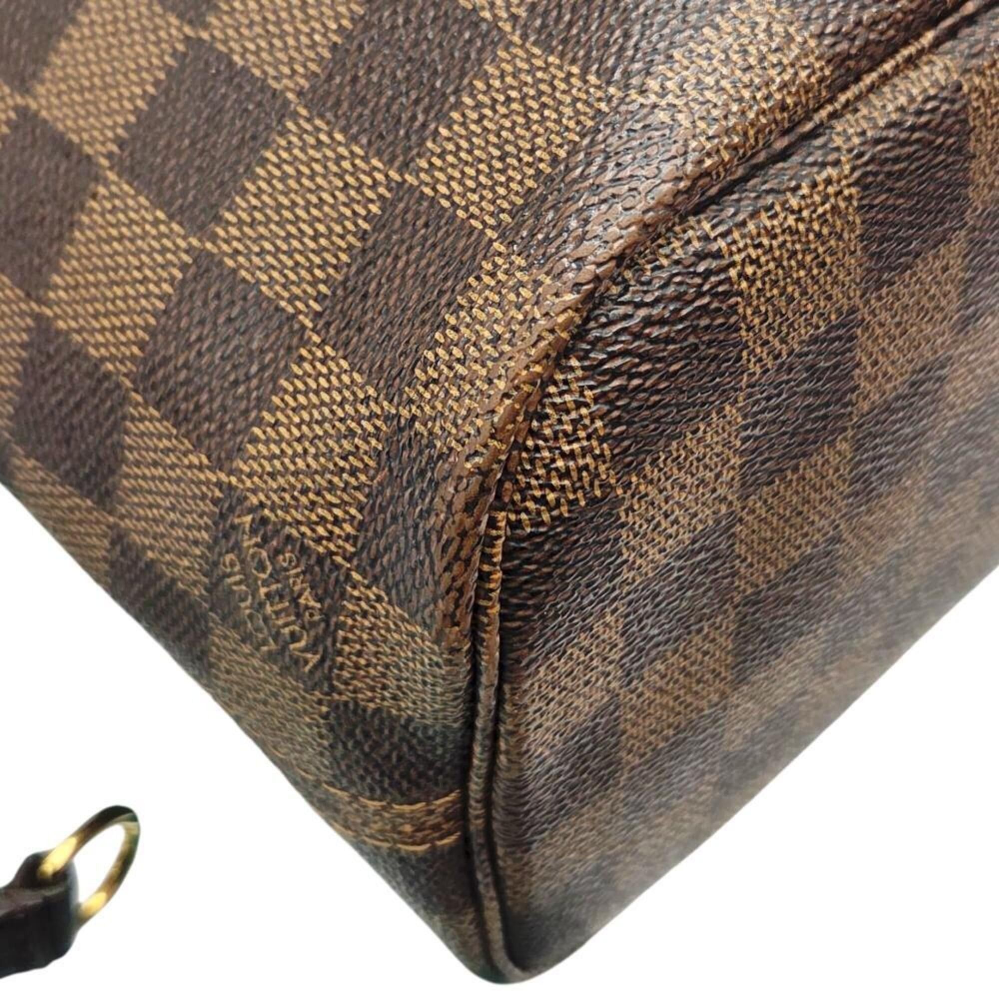 Louis Vuitton LOUIS VUITTON Neverfull PM Damier Ebene Tote Bag Leather Brown N41539 AR0149 Women's Size ONE SIZE - 9 Thumbnail