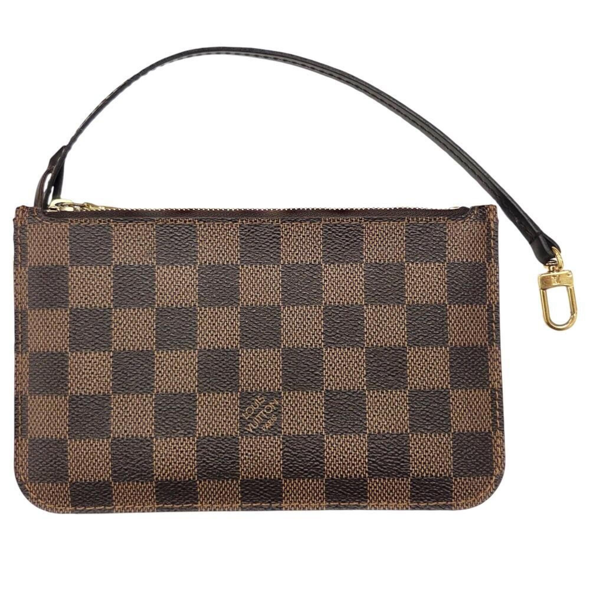 Louis Vuitton LOUIS VUITTON Neverfull PM Damier Ebene Tote Bag Leather Brown N41539 AR0149 Women's Size ONE SIZE - 16 Thumbnail