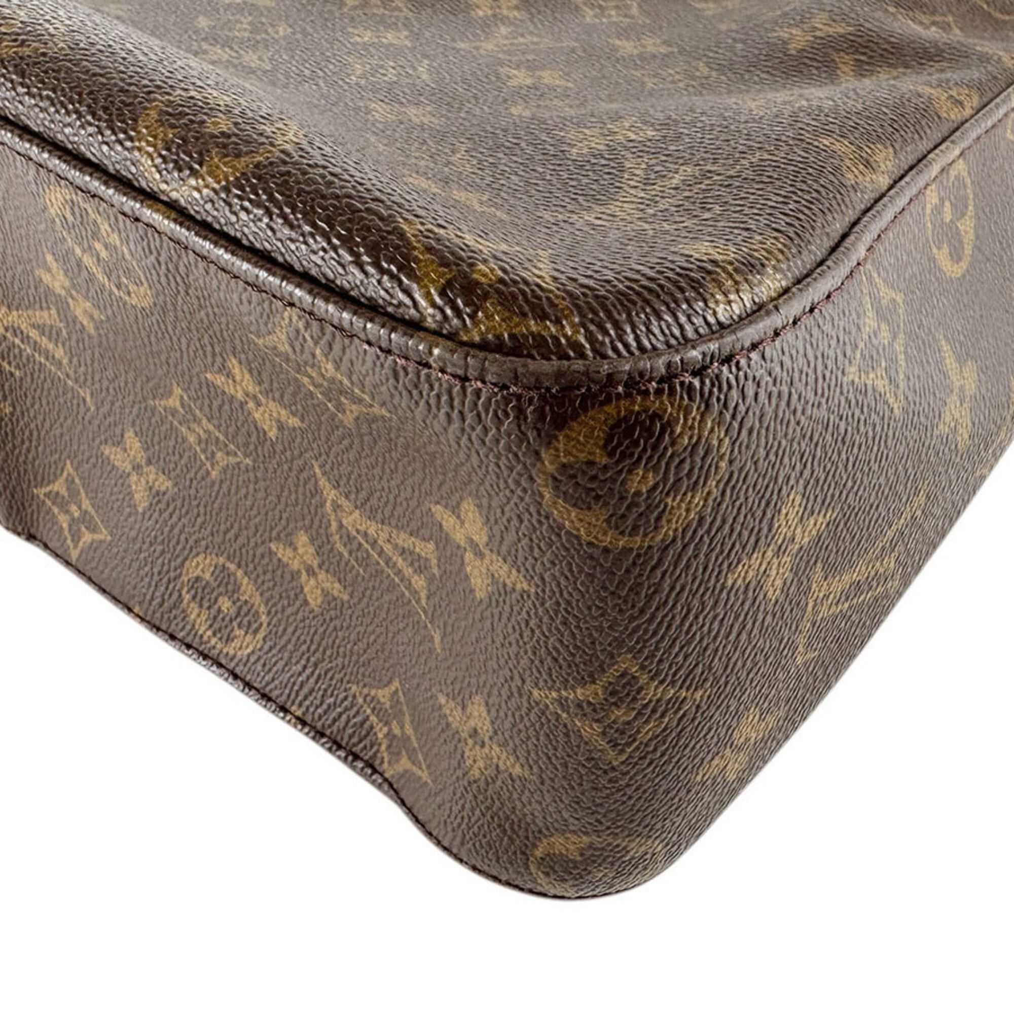 Louis Vuitton Louis Vuitton Shoulder Bag Monogram Looping GM Canvas Brown Gold Women's M51145 z9324 Size ONE SIZE - 9 Thumbnail