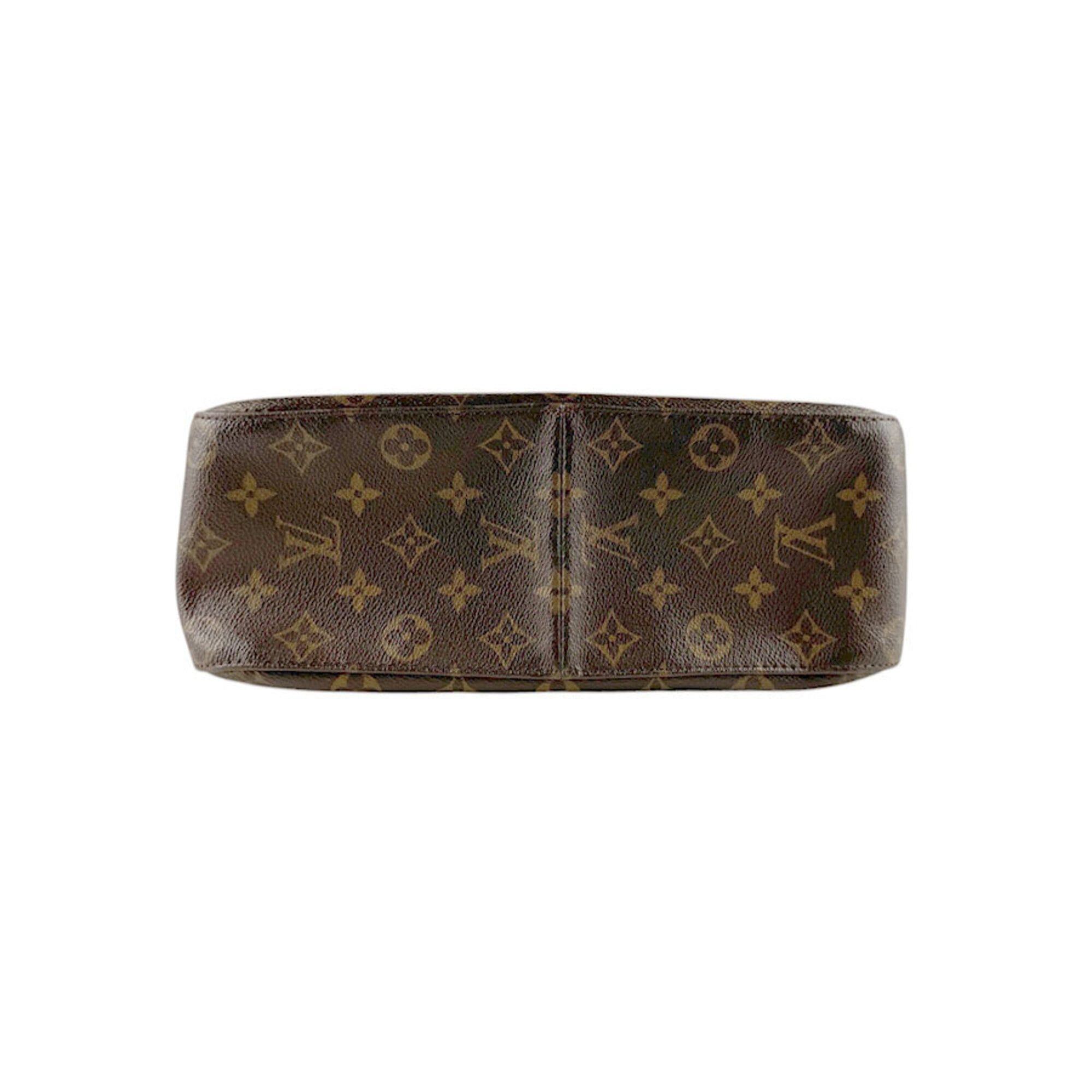 Louis Vuitton Louis Vuitton Shoulder Bag Monogram Looping GM Canvas Brown Gold Women's M51145 z9324 Size ONE SIZE - 4 Thumbnail