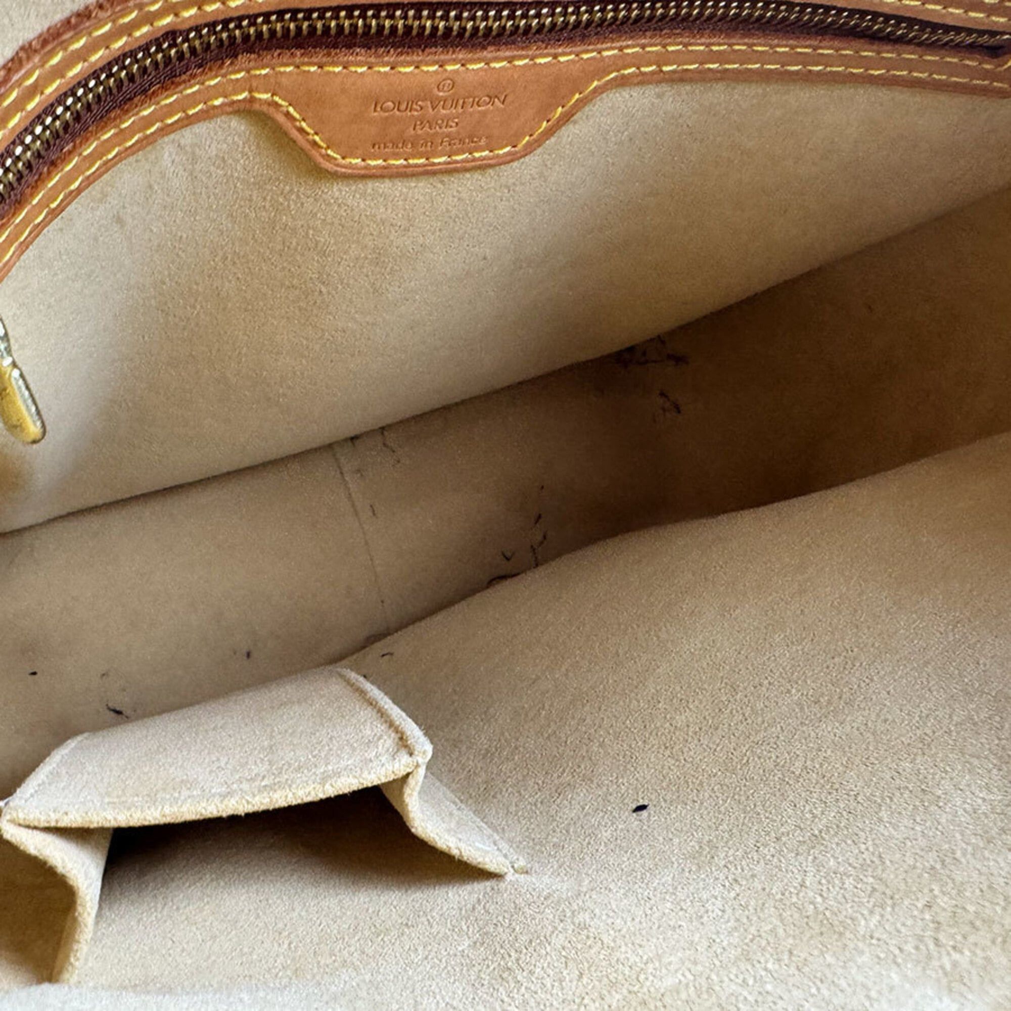 Louis Vuitton Louis Vuitton Shoulder Bag Monogram Looping GM Canvas Brown Gold Women's M51145 z9324 Size ONE SIZE - 5 Thumbnail