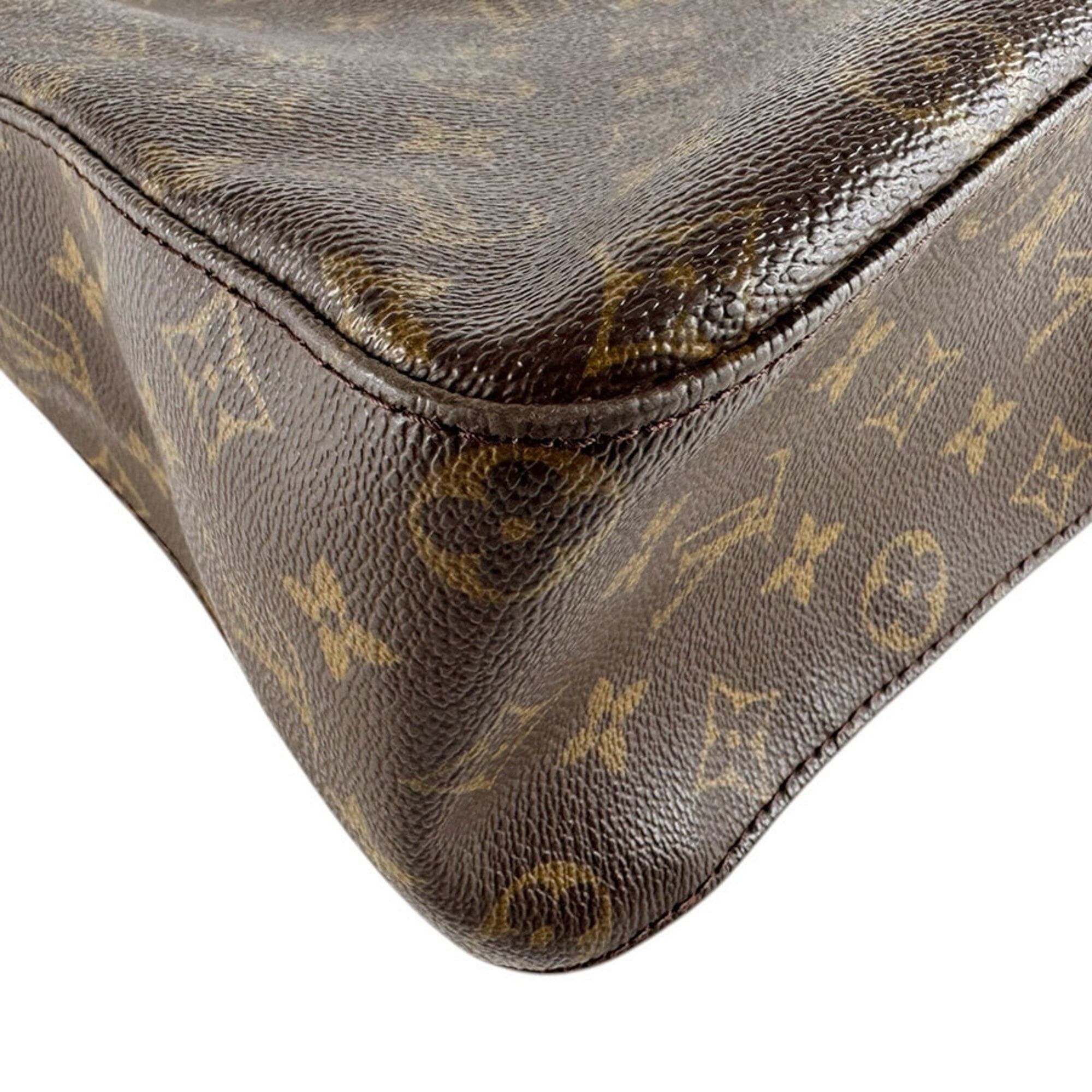 Louis Vuitton Louis Vuitton Shoulder Bag Monogram Looping GM Canvas Brown Gold Women's M51145 z9324 Size ONE SIZE - 8 Thumbnail