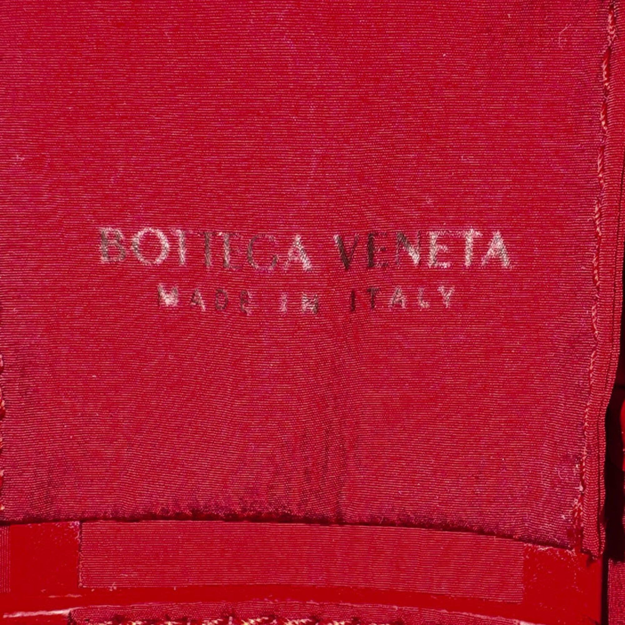 Bottega Veneta Bottega Veneta Cassette Leather Shoulder Bag, Red, Women's, Z9316 Size ONE SIZE - 12 Thumbnail