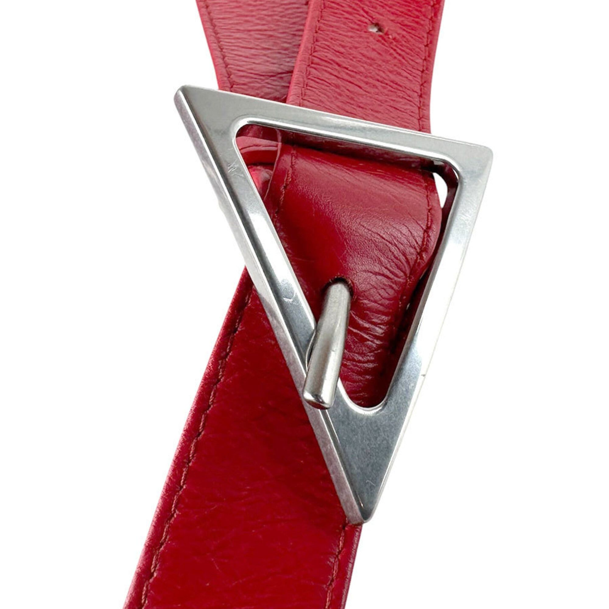 Bottega Veneta Bottega Veneta Cassette Leather Shoulder Bag, Red, Women's, Z9316 Size ONE SIZE - 11 Thumbnail
