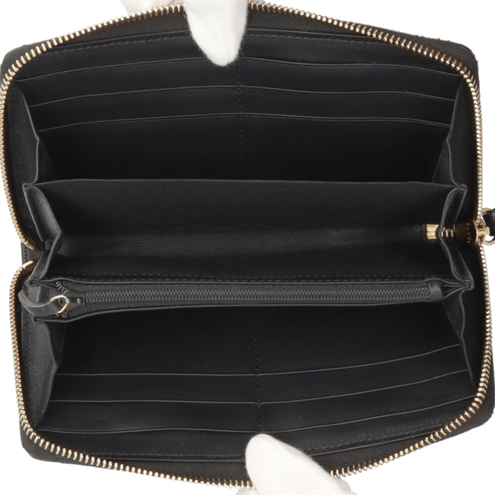 Gucci Gucci Herbarium Print Japan Limited Zip-Around Wallet GG Ribbon Long Canvas 435819 Women's GUCCI Size ONE SIZE - 5 Thumbnail