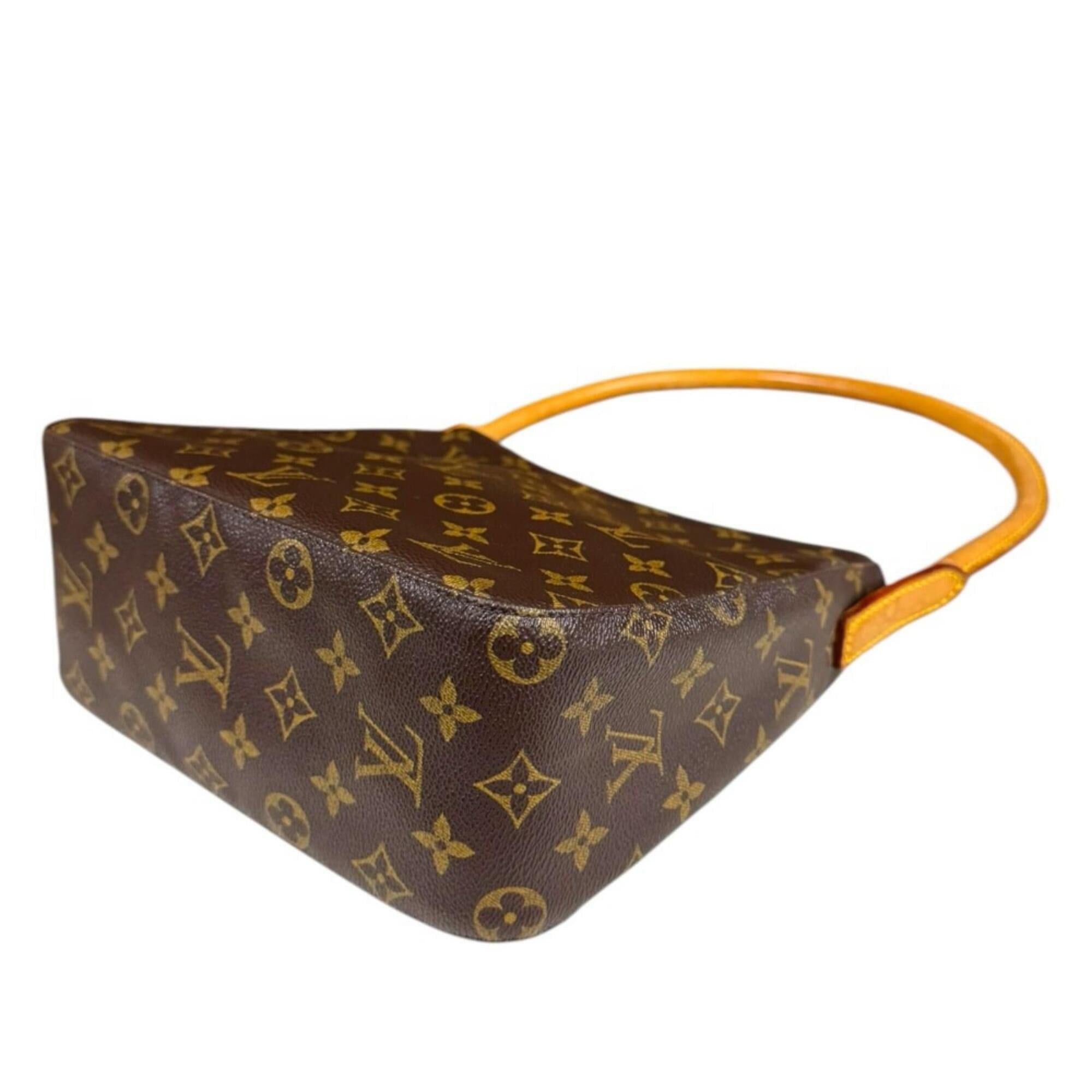 Louis Vuitton Louis Vuitton Looping MM Monogram Shoulder Bag, Canvas M51146 Brown, Women's LOUIS VUITTON Size ONE SIZE - 6 Thumbnail