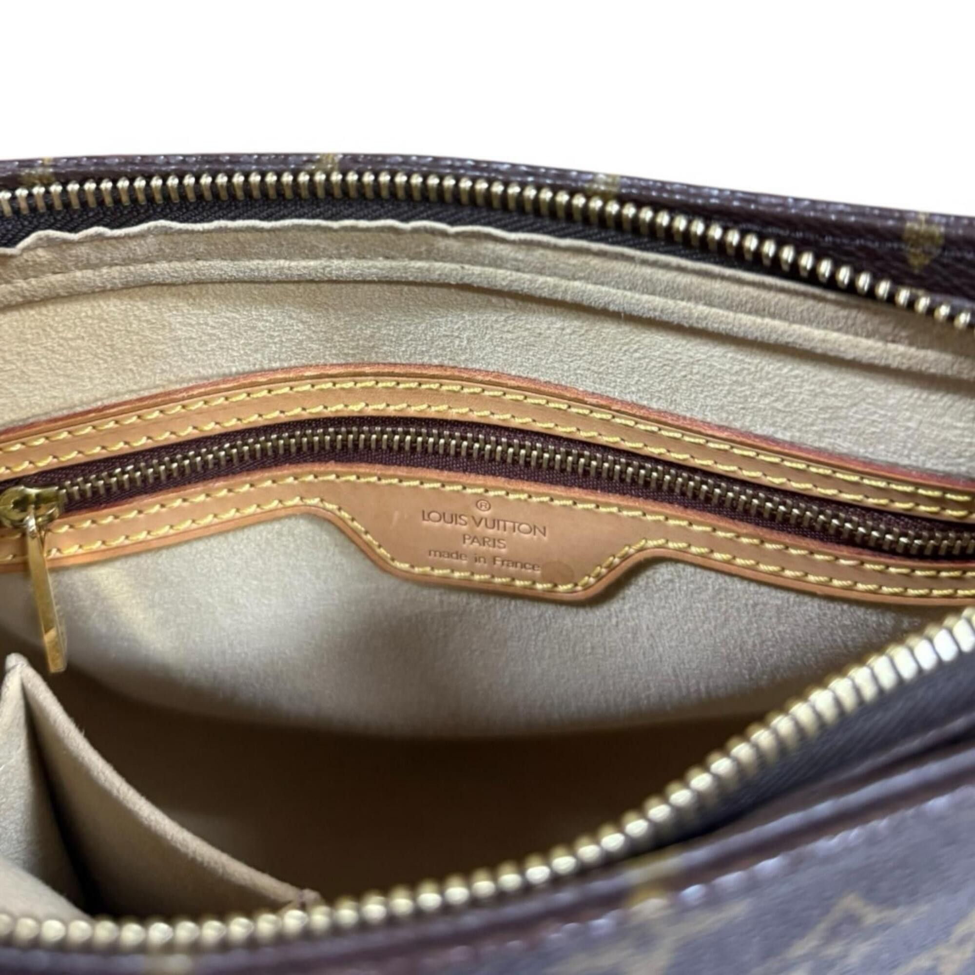 Louis Vuitton Louis Vuitton Looping MM Monogram Shoulder Bag, Canvas M51146 Brown, Women's LOUIS VUITTON Size ONE SIZE - 8 Thumbnail