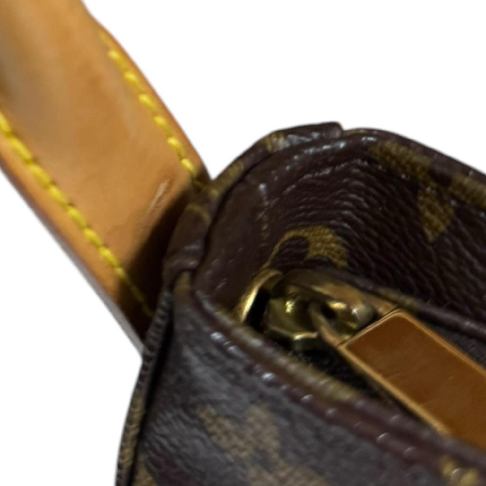 Louis Vuitton Louis Vuitton Looping MM Monogram Shoulder Bag, Canvas M51146 Brown, Women's LOUIS VUITTON Size ONE SIZE - 14 Thumbnail